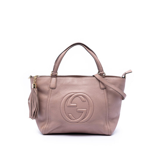 Gucci Small Calfskin Soho Cellarius Satchel