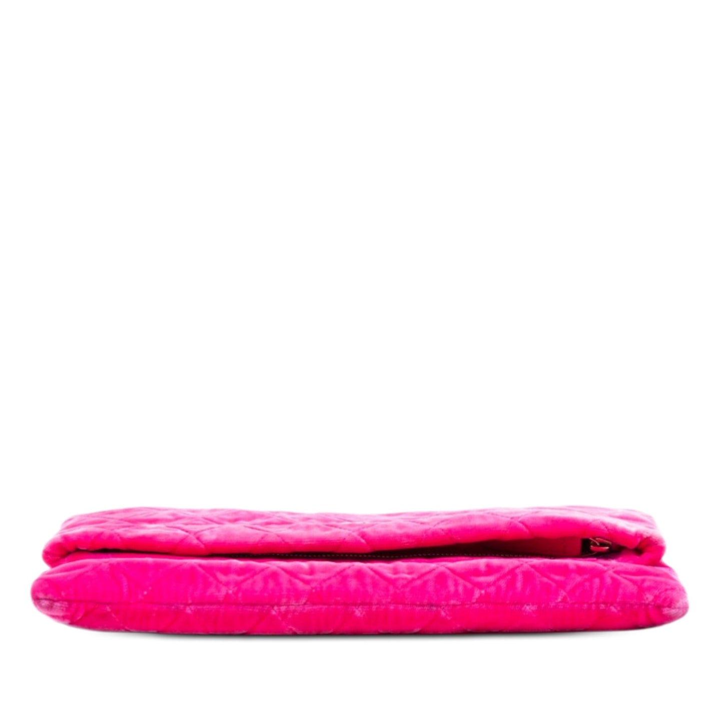 Quilted Velvet CC Beauty Foldover Clutch