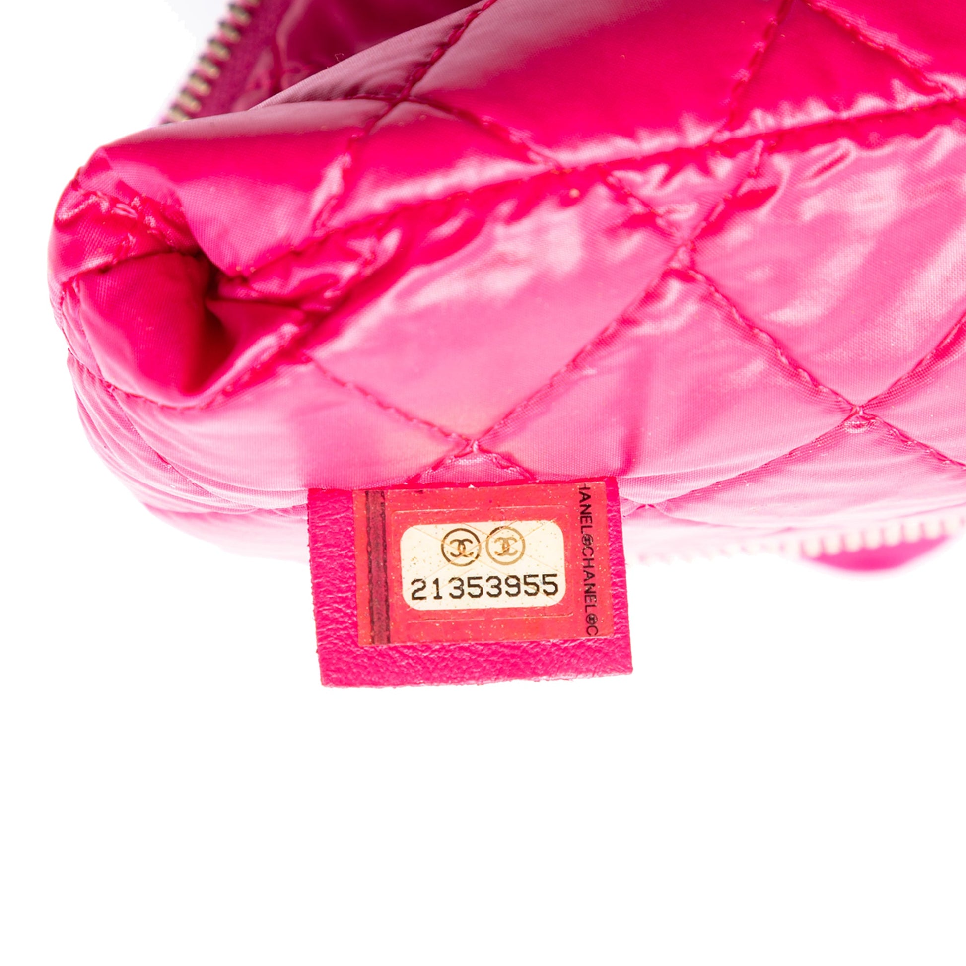 Quilted Velvet CC Beauty Foldover Clutch