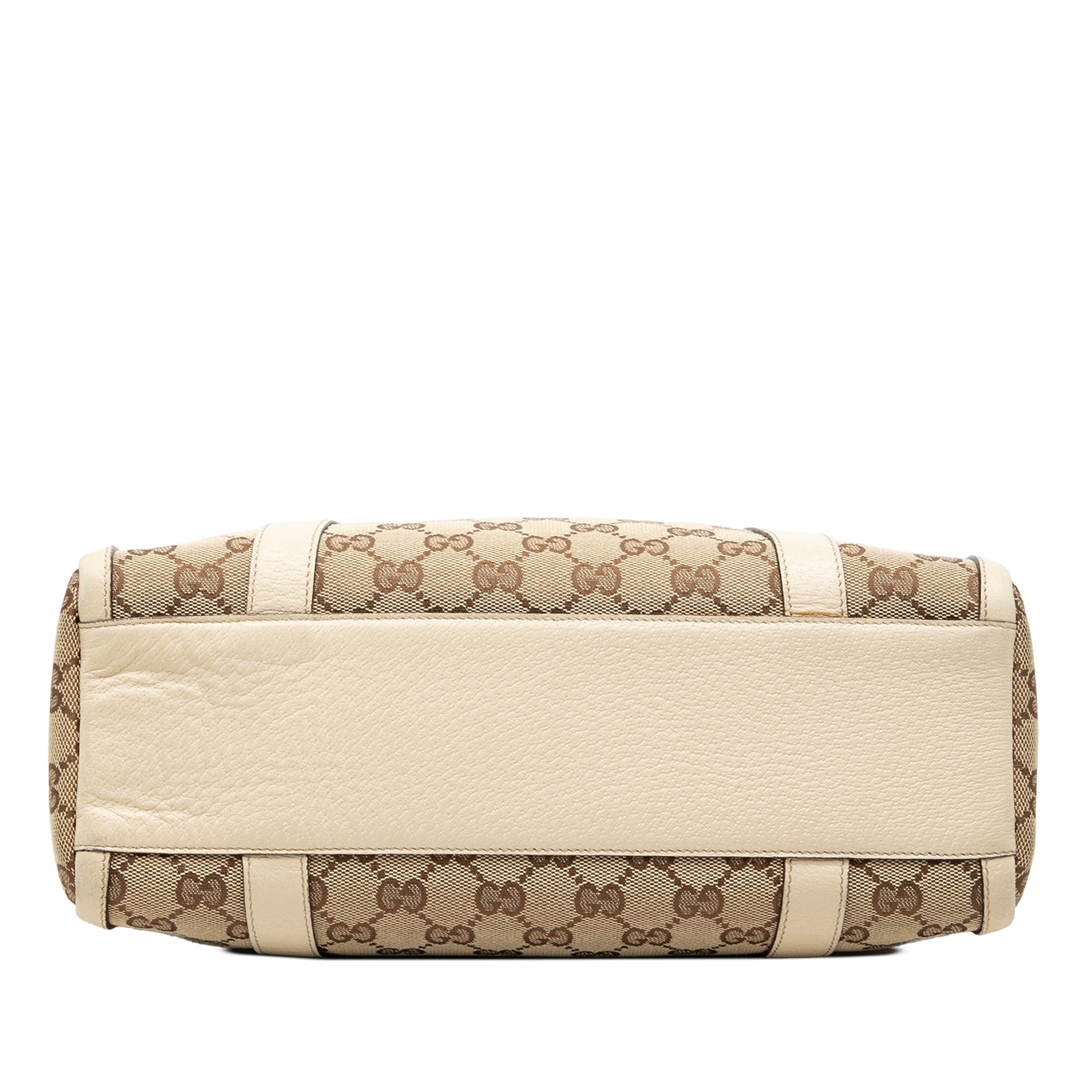 Gucci GG Canvas Abbey D Ring Boston Bag