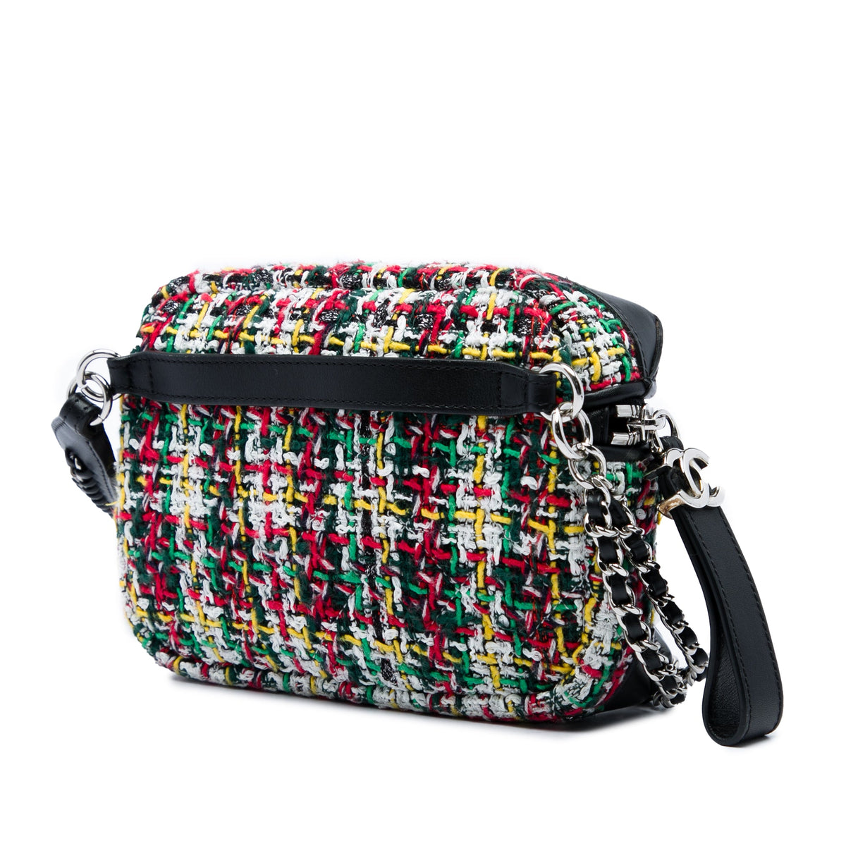 Chanel Tweed Street Allure Belt Bag — Black