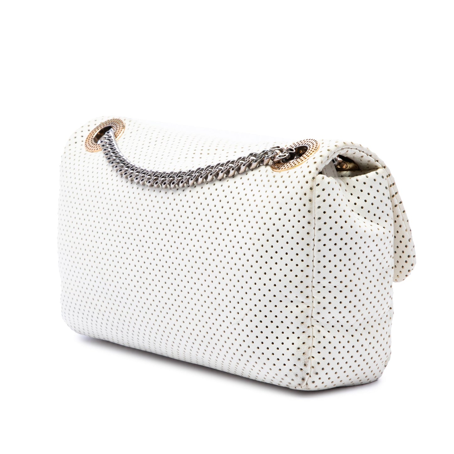 Chanel Small Perforated Calfskin Reissue 2.55 Drill Flap