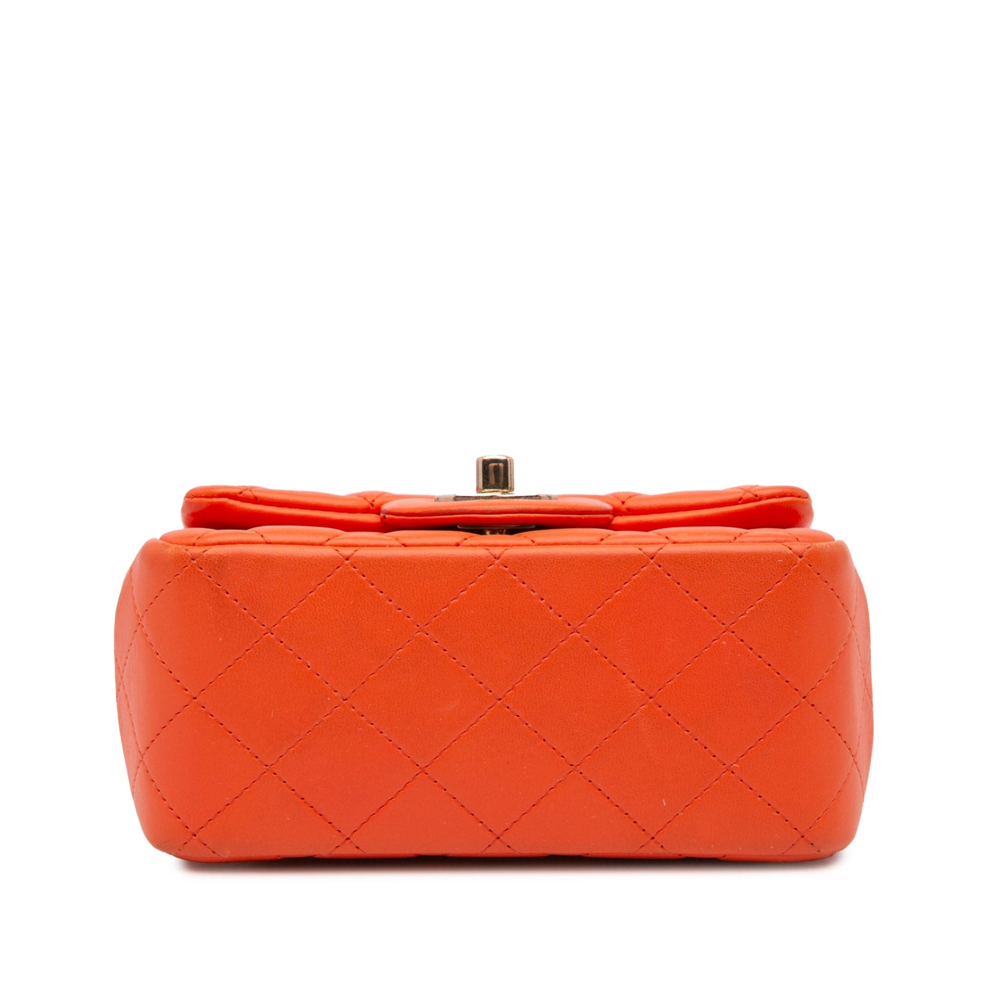 Chanel Mini Square Classic Lambskin Single Flap