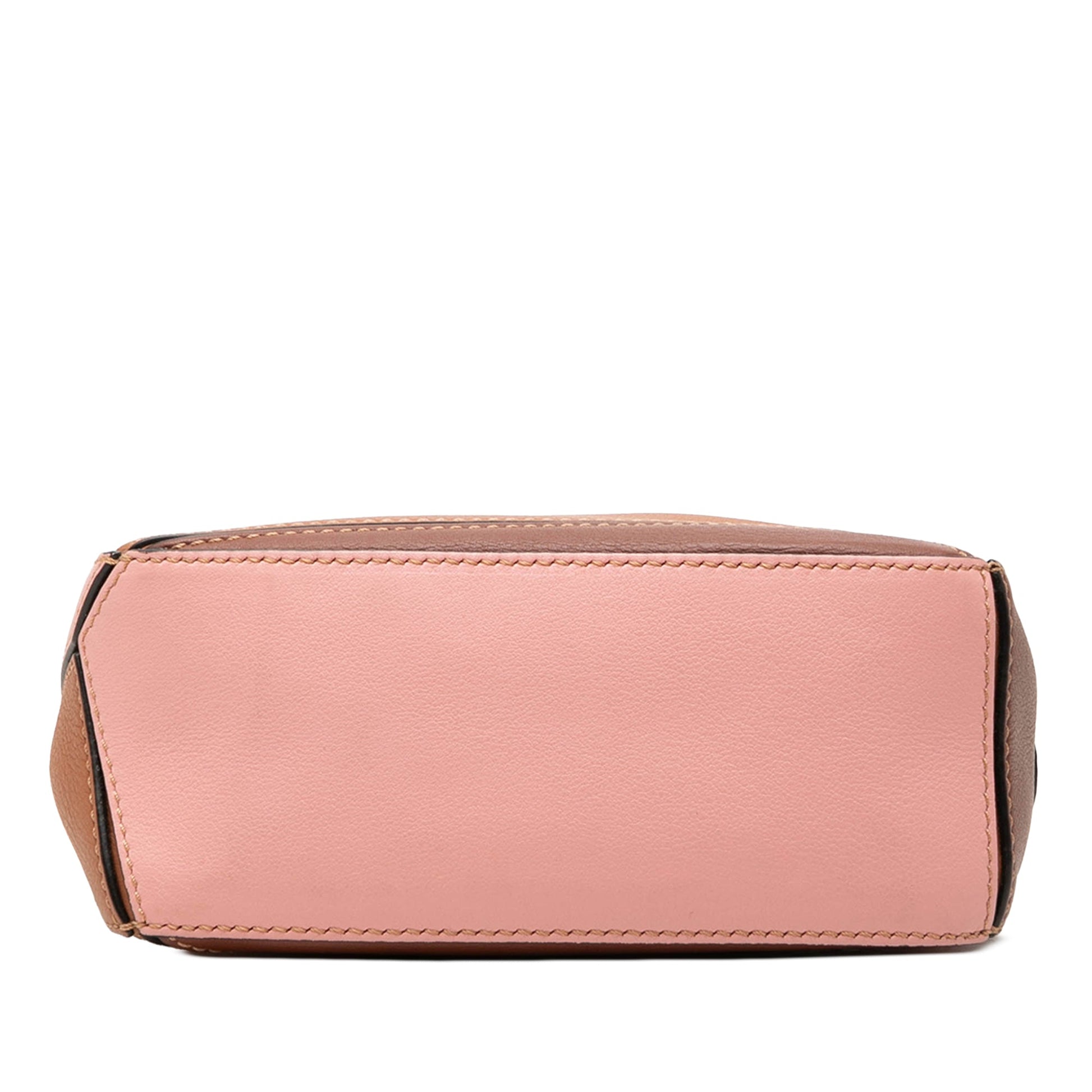LOEWE Mini Tricolor Calfskin Puzzle Satchel
