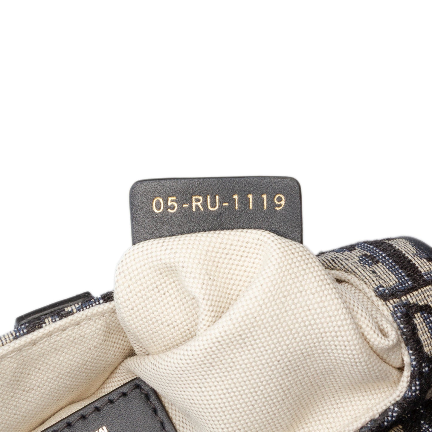 Dior Mini Oblique Canvas Saddle Bag
