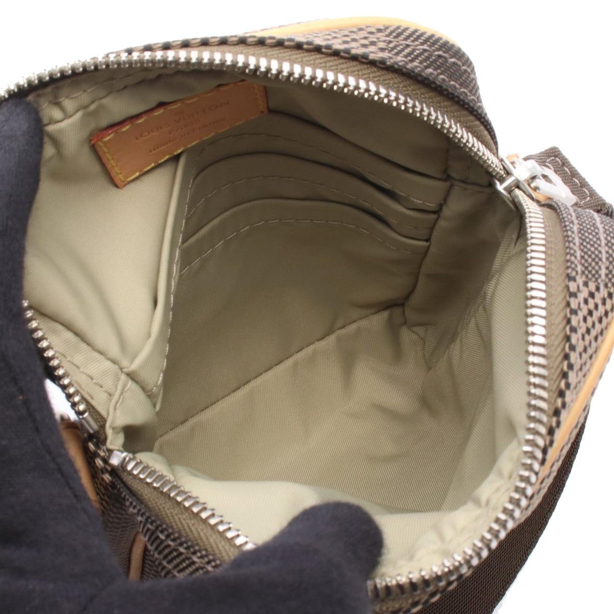 Louis Vuitton Damier Geant Mini Citadin — Brown