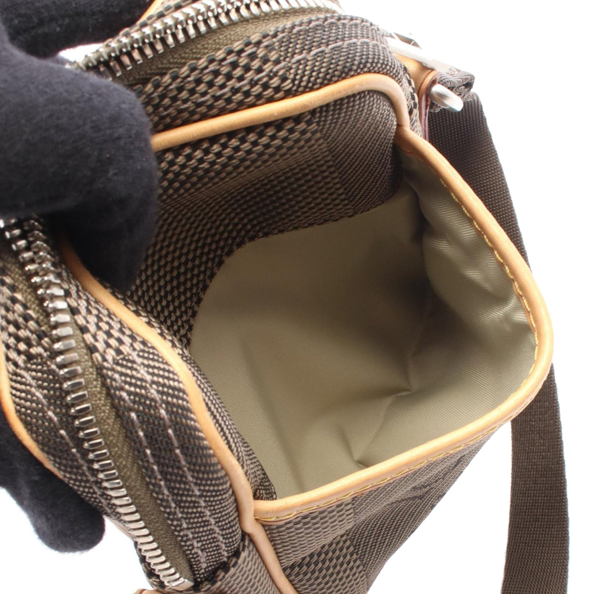 Louis Vuitton Damier Geant Mini Citadin — Brown