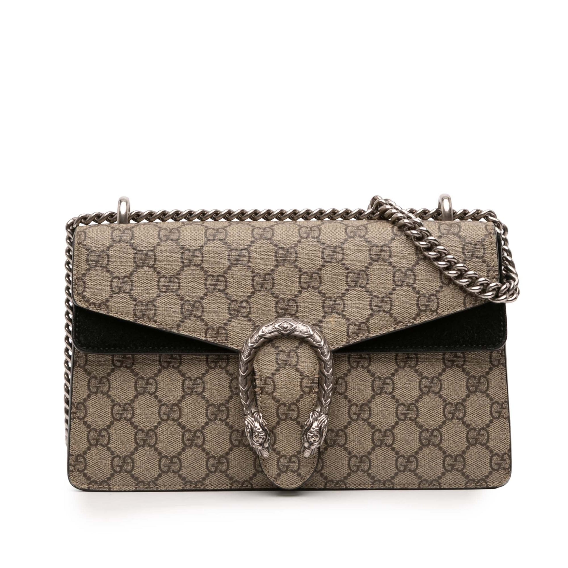 Gucci Medium GG Supreme Dionysus Shoulder Bag