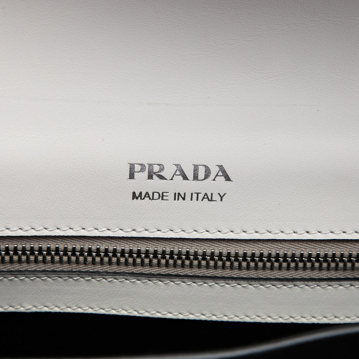 Prada City Calf and Saffiano Studded Elektra Satchel