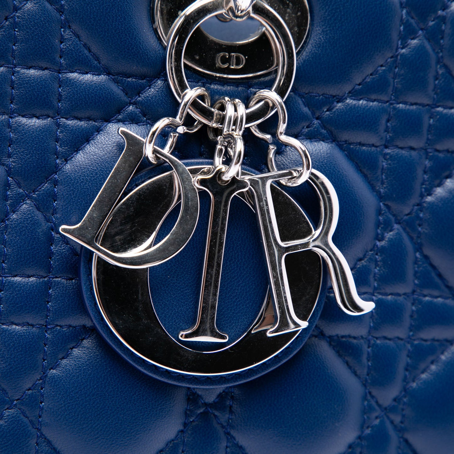 Dior Large Lambskin Cannage Lady Dior