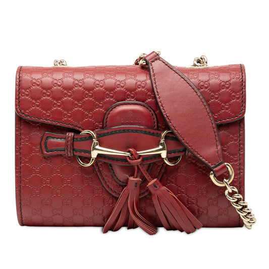 Gucci Mini Microguccissima Emily Crossbody