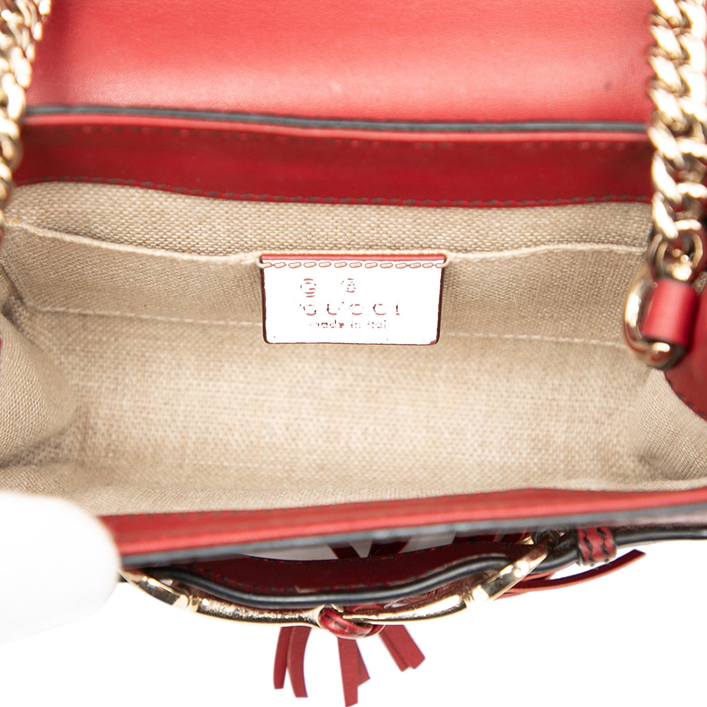 Gucci Mini Microguccissima Emily Crossbody