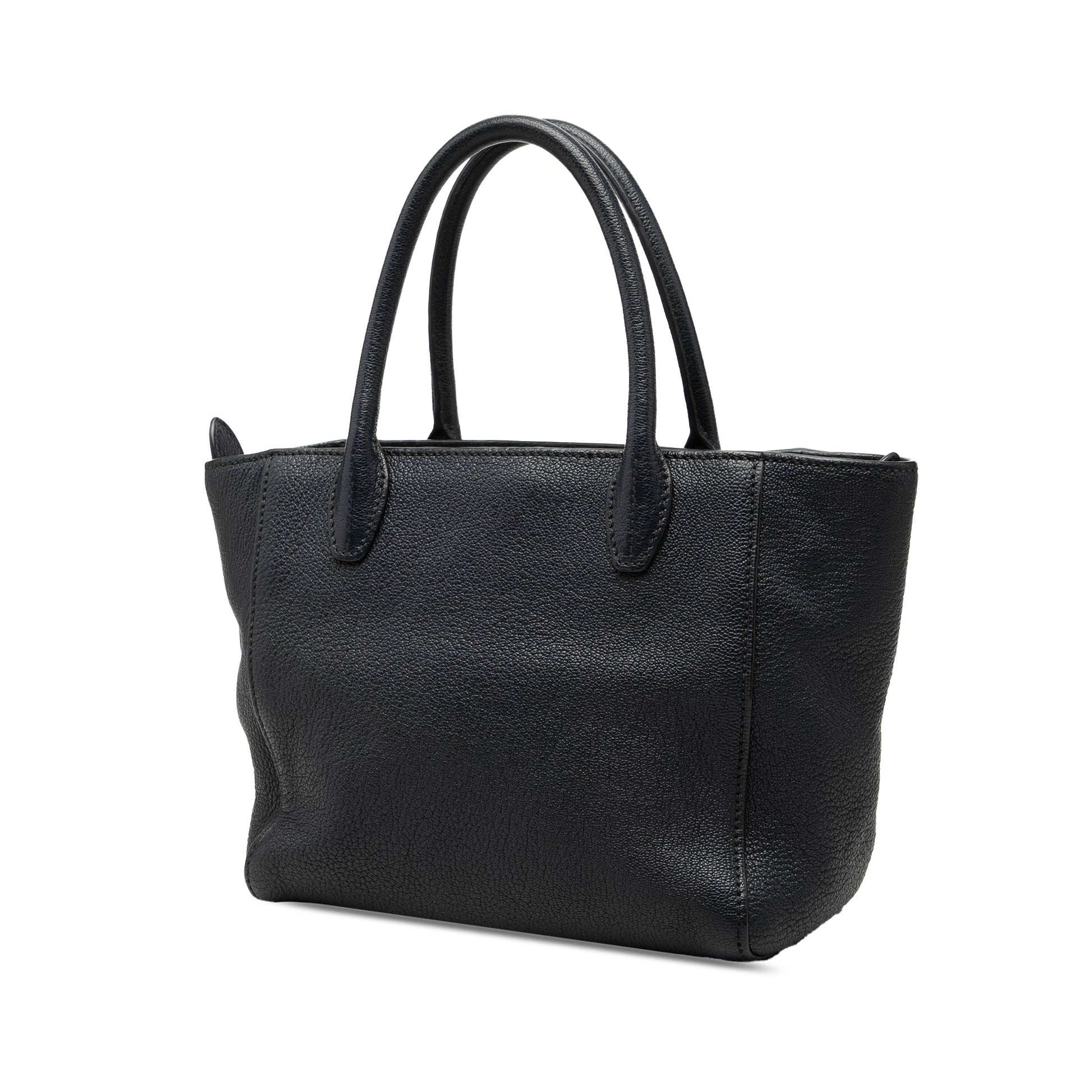 Miu Miu Goatskin Madras Front Pocket Satchel