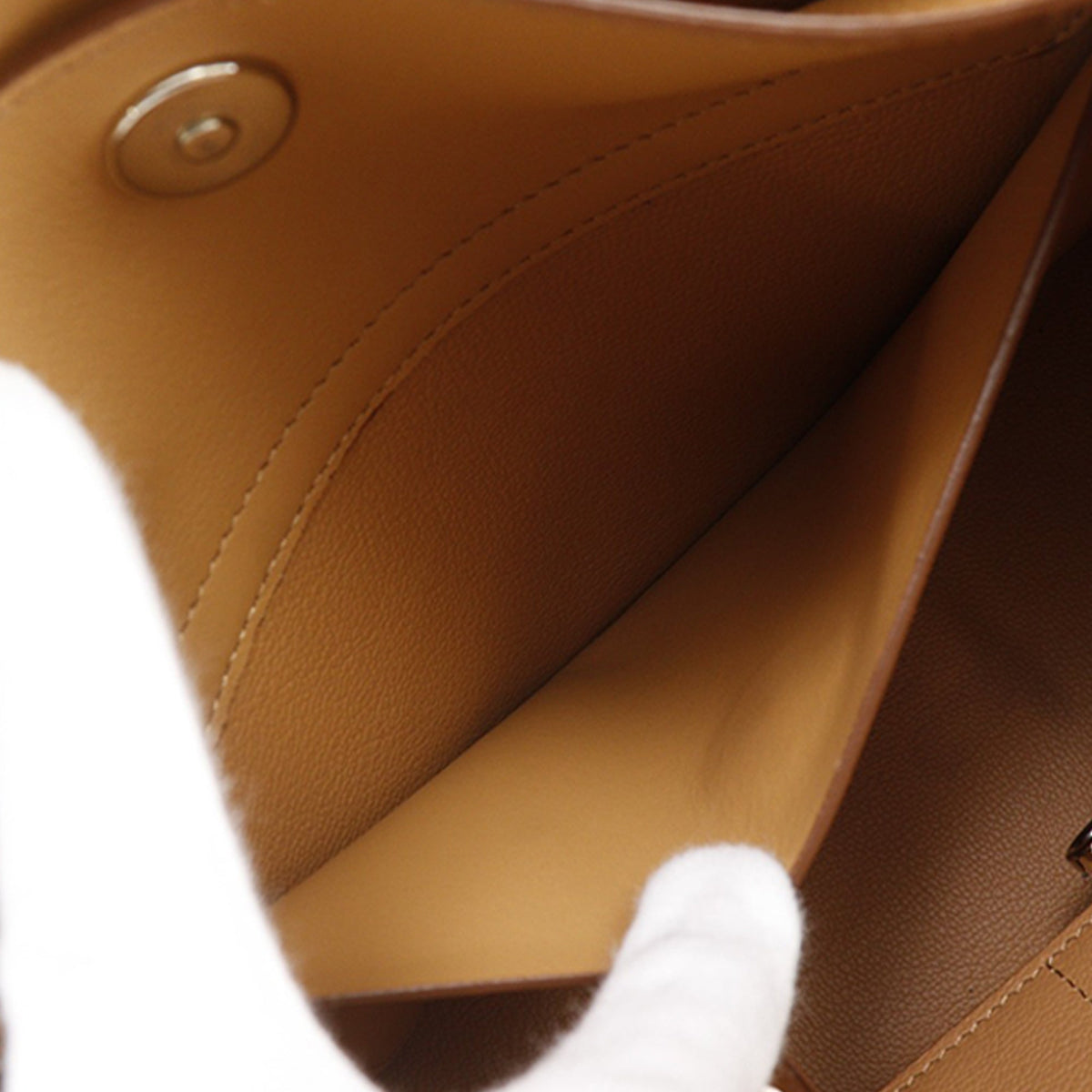 Dior Medium Calfskin Open Bar Satchel — Brown