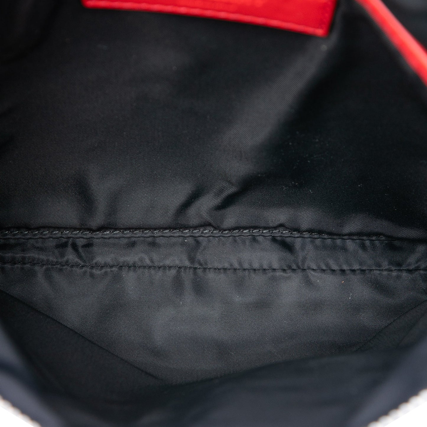 Burberry TB Monogram Nylon Flat Messenger Bag