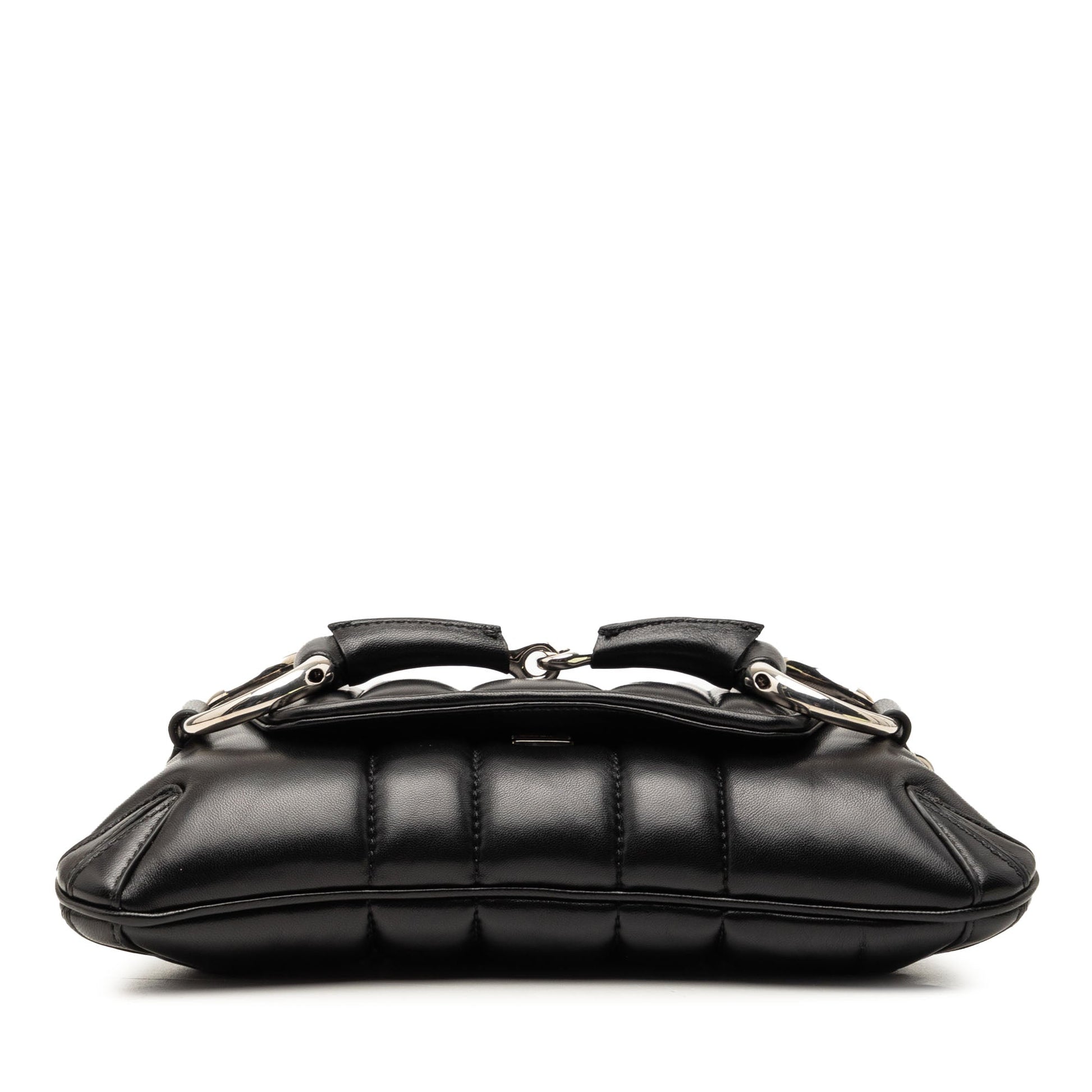Gucci Small Quilted Leather Horsebit Chain Satchel