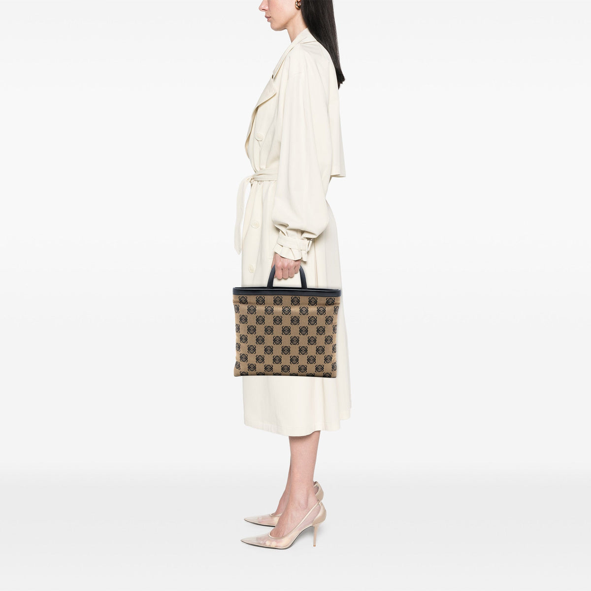 LOEWE Anagram Canvas Tote