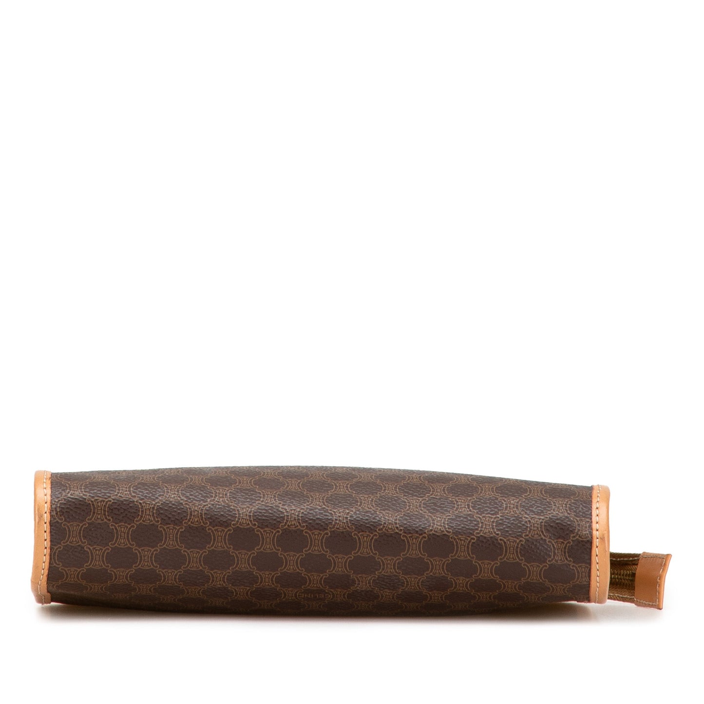 Celine Macadam Coated Canvas Clutch