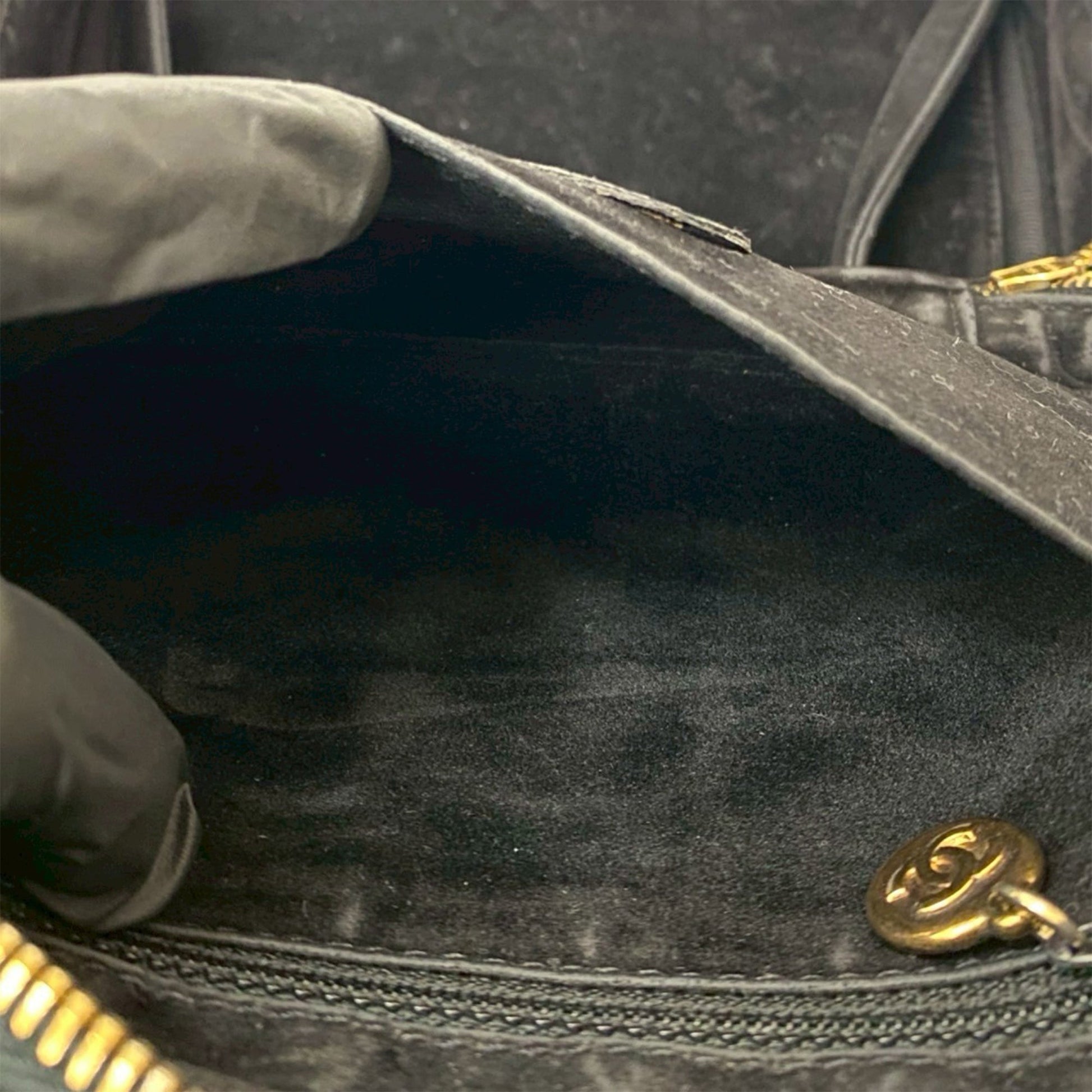 Chanel CC Caviar Vanity Case