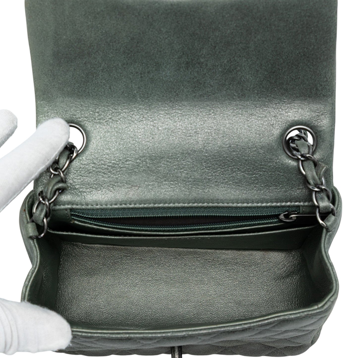Chanel Mini Square Classic Lambskin Single Flap
