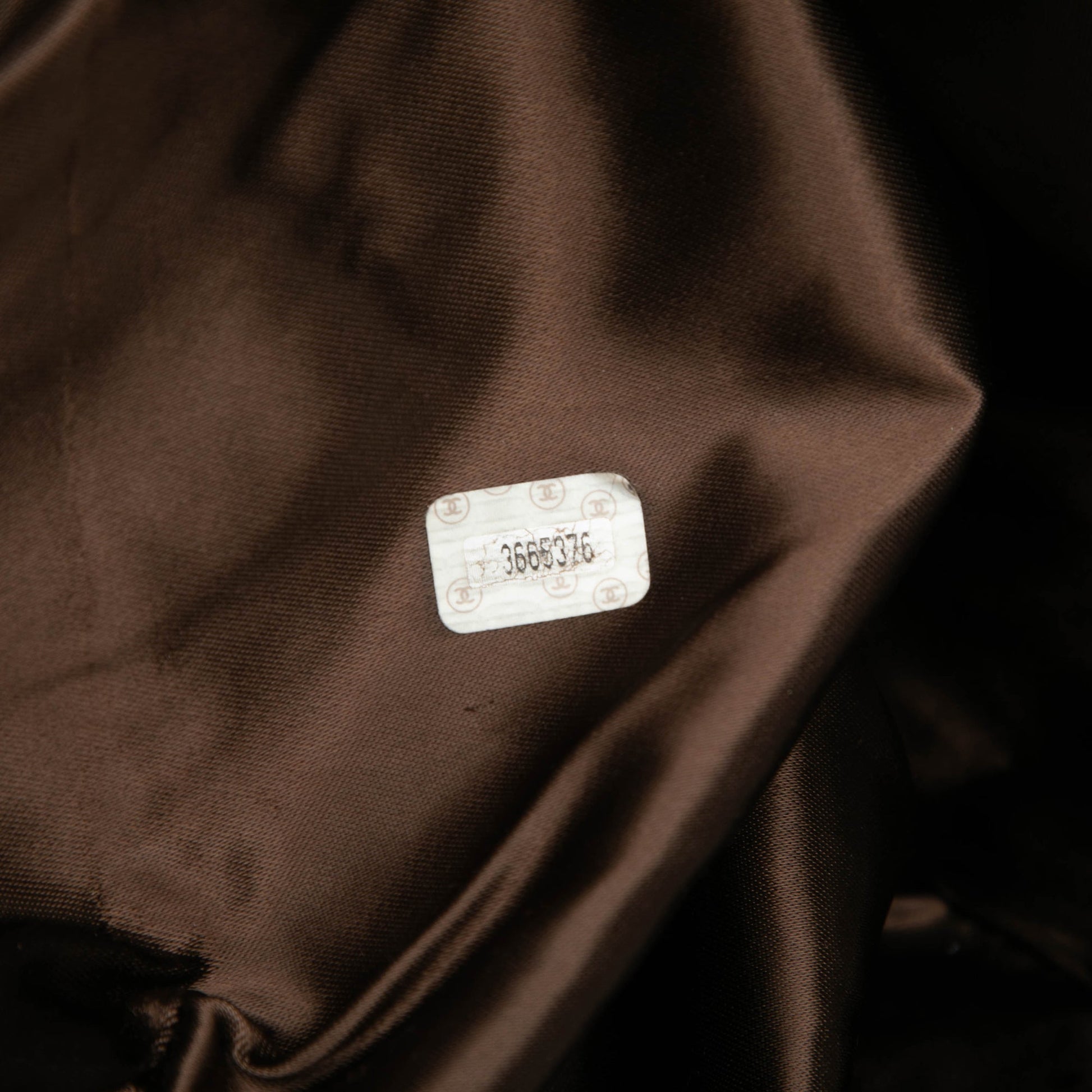 Chanel CC Suede Bucket Bag