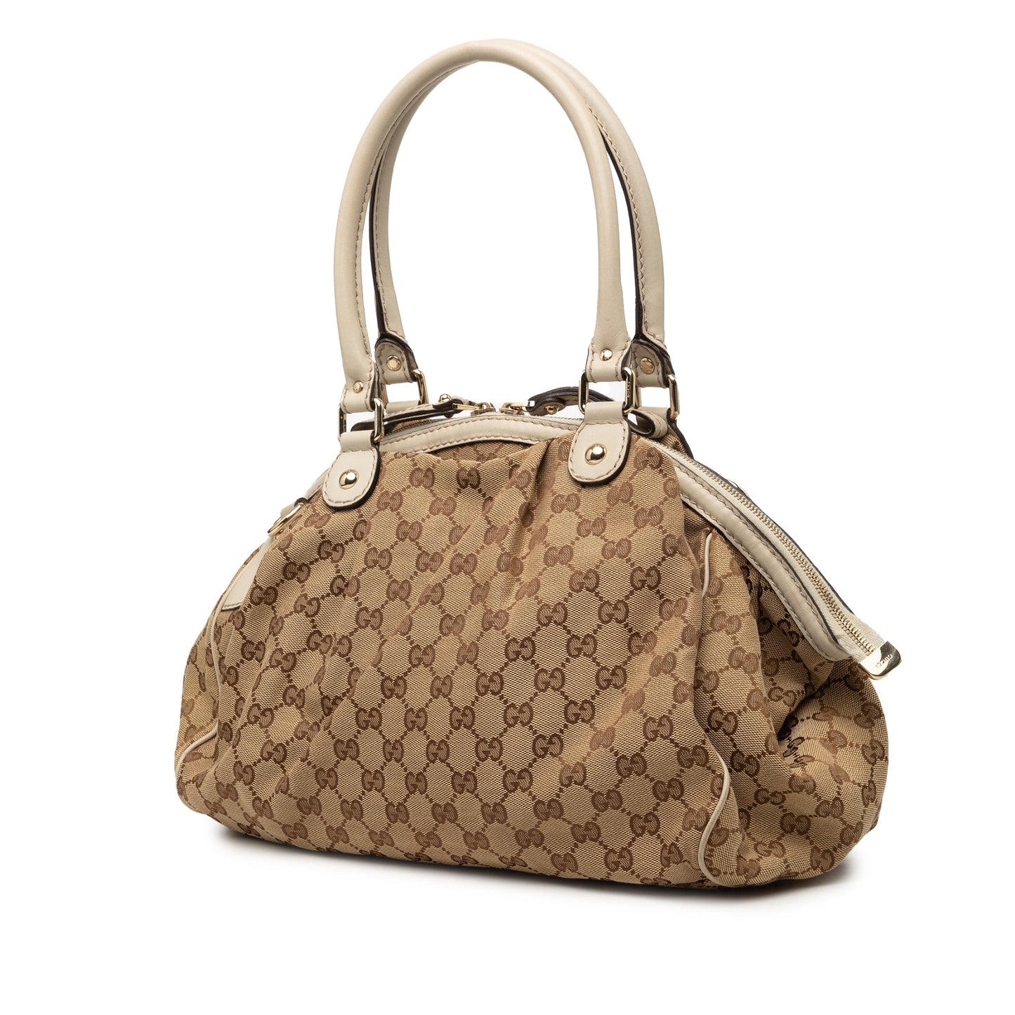 Gucci GG Canvas Sukey Satchel