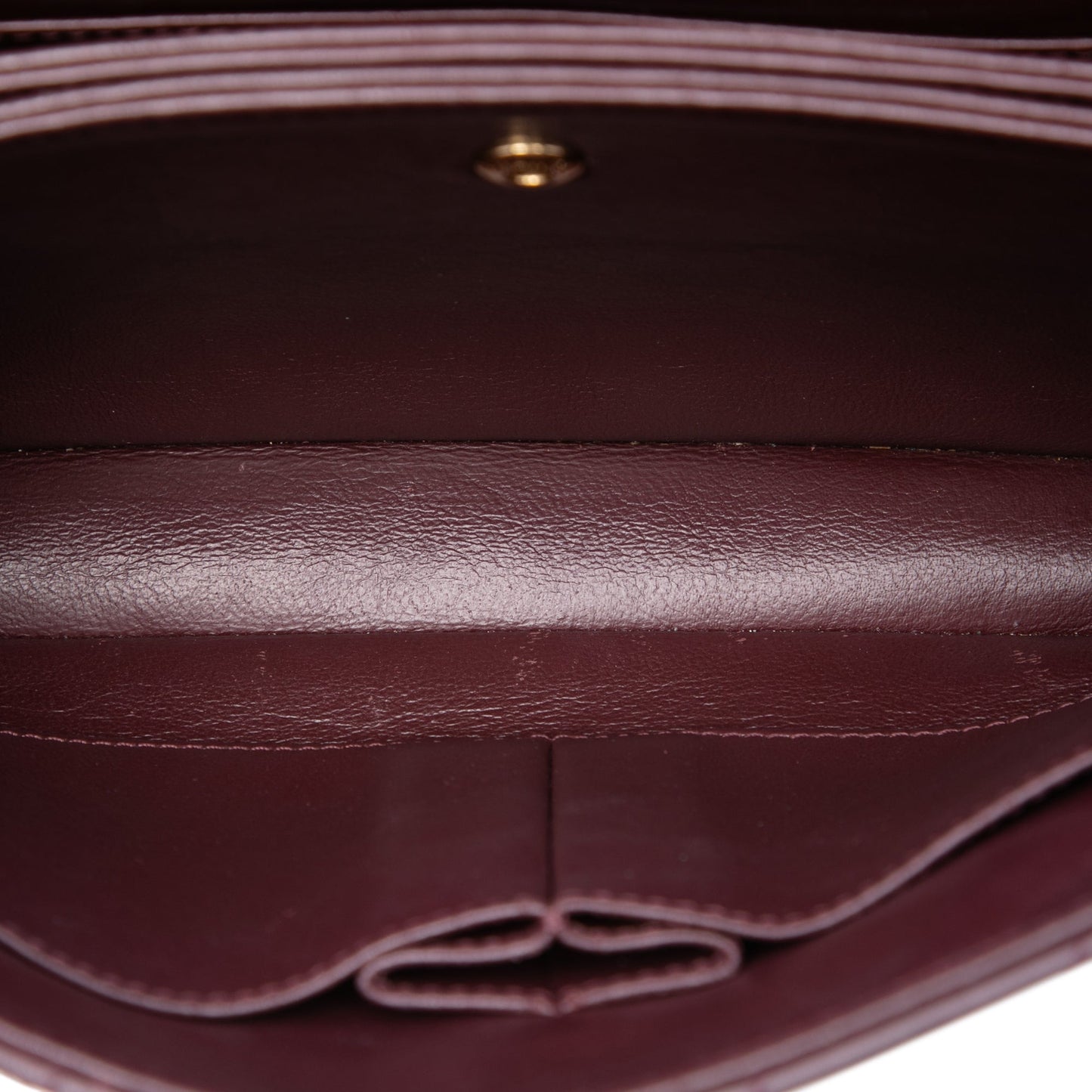 Chanel Diagonal Quilted Lambskin CC Signature Flap