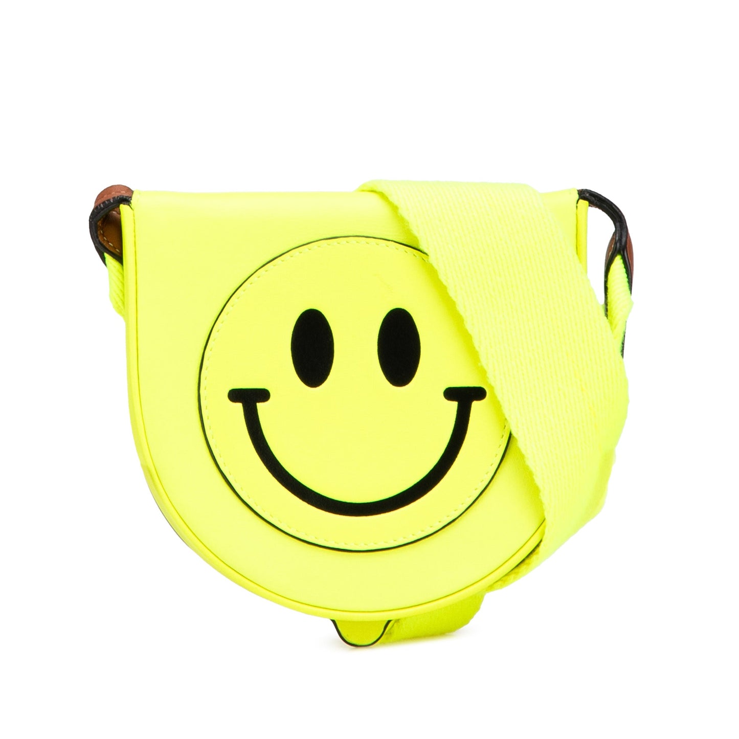 LOEWE Small Smooth Calfskin Smiley Heel Crossbody