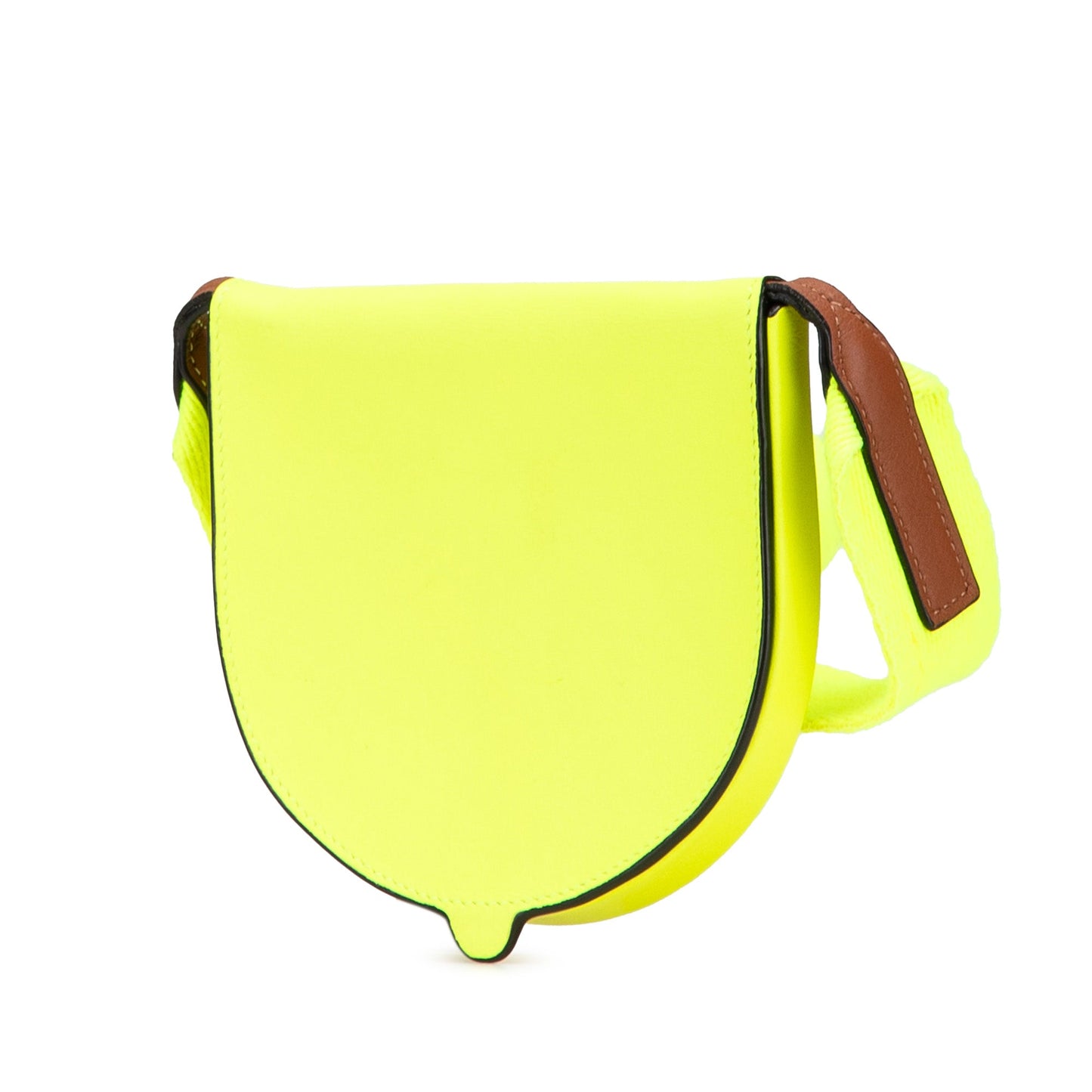 LOEWE Small Smooth Calfskin Smiley Heel Crossbody