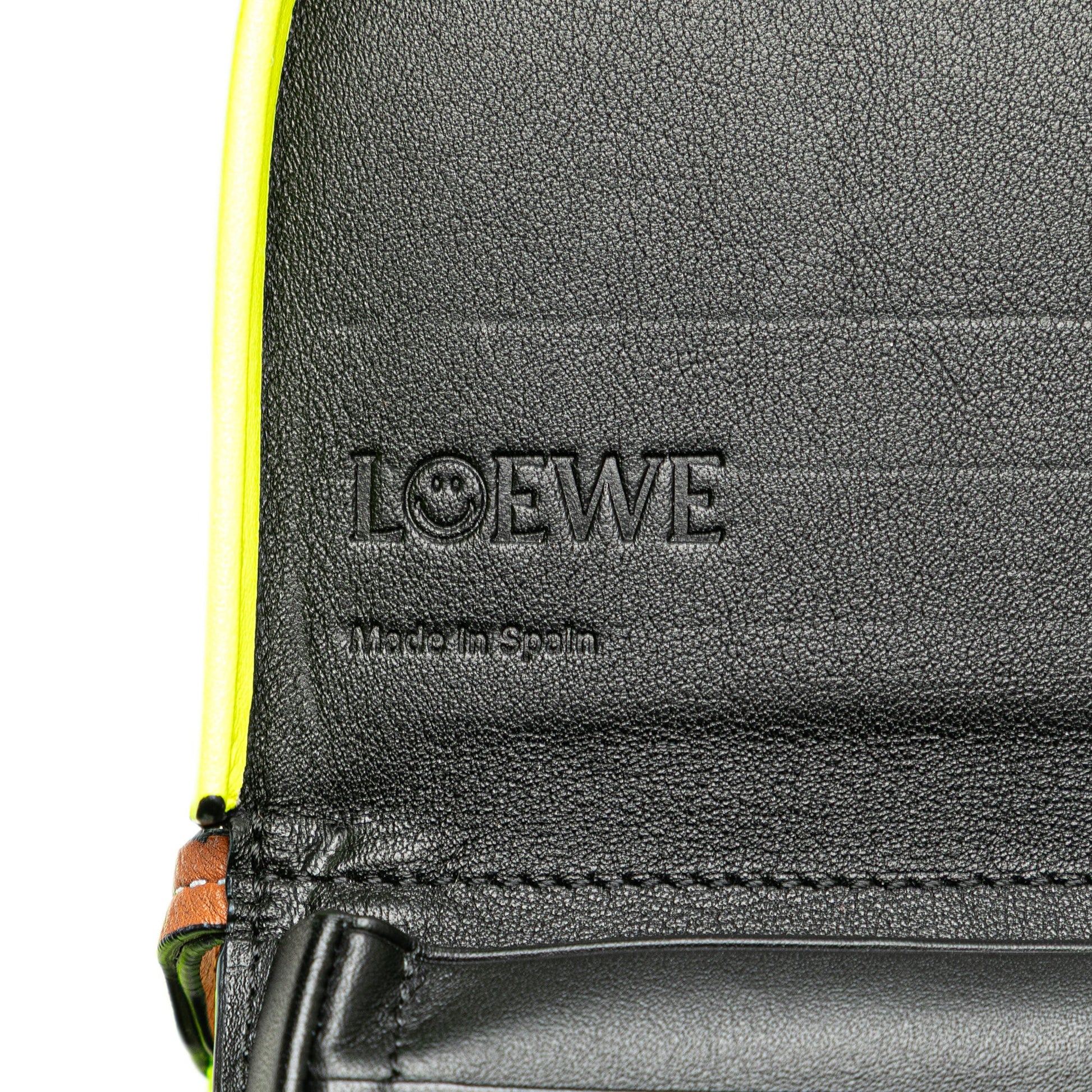 LOEWE Small Smooth Calfskin Smiley Heel Crossbody