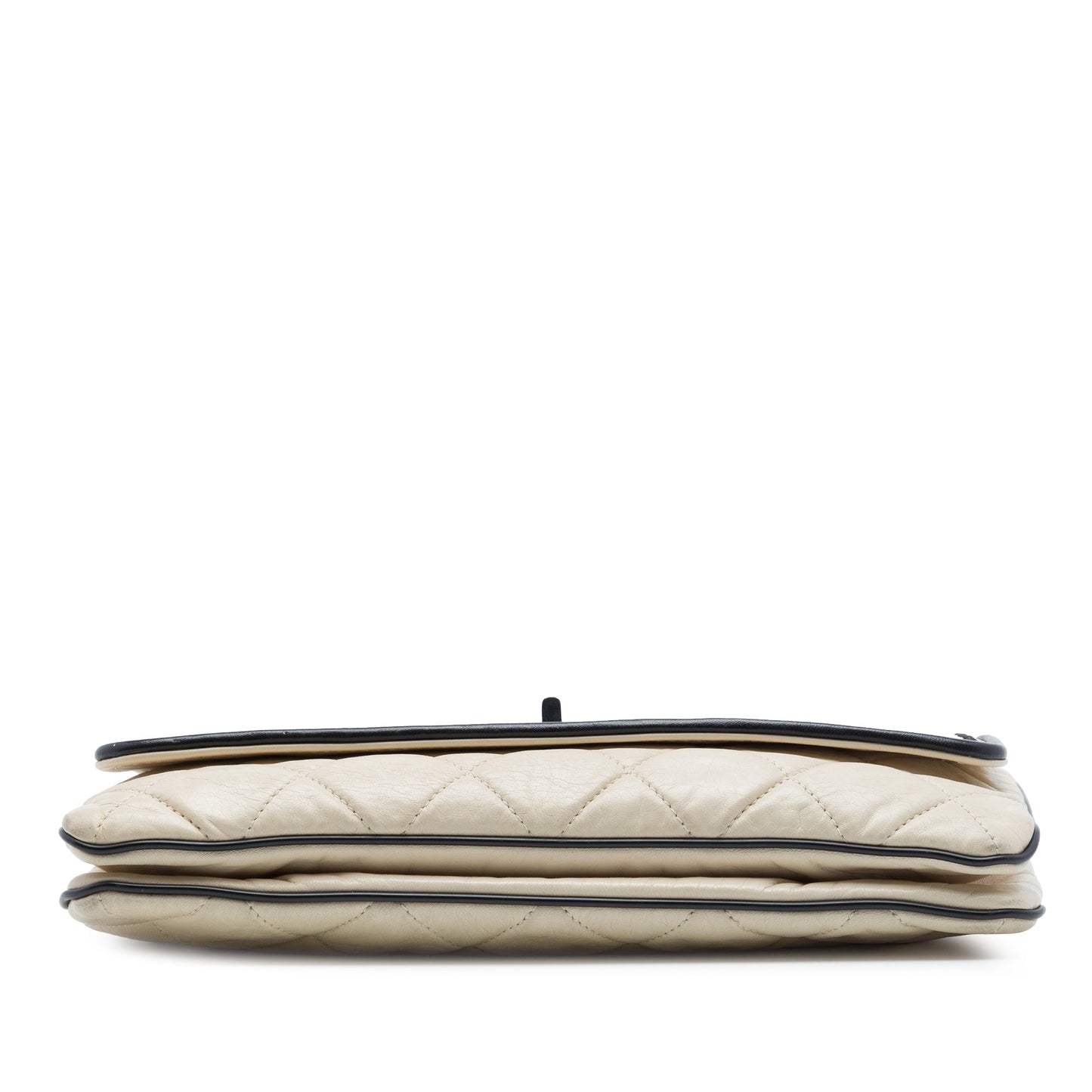 Chanel Quilted Aged Lambskin Reissue 2.55 East West Flap