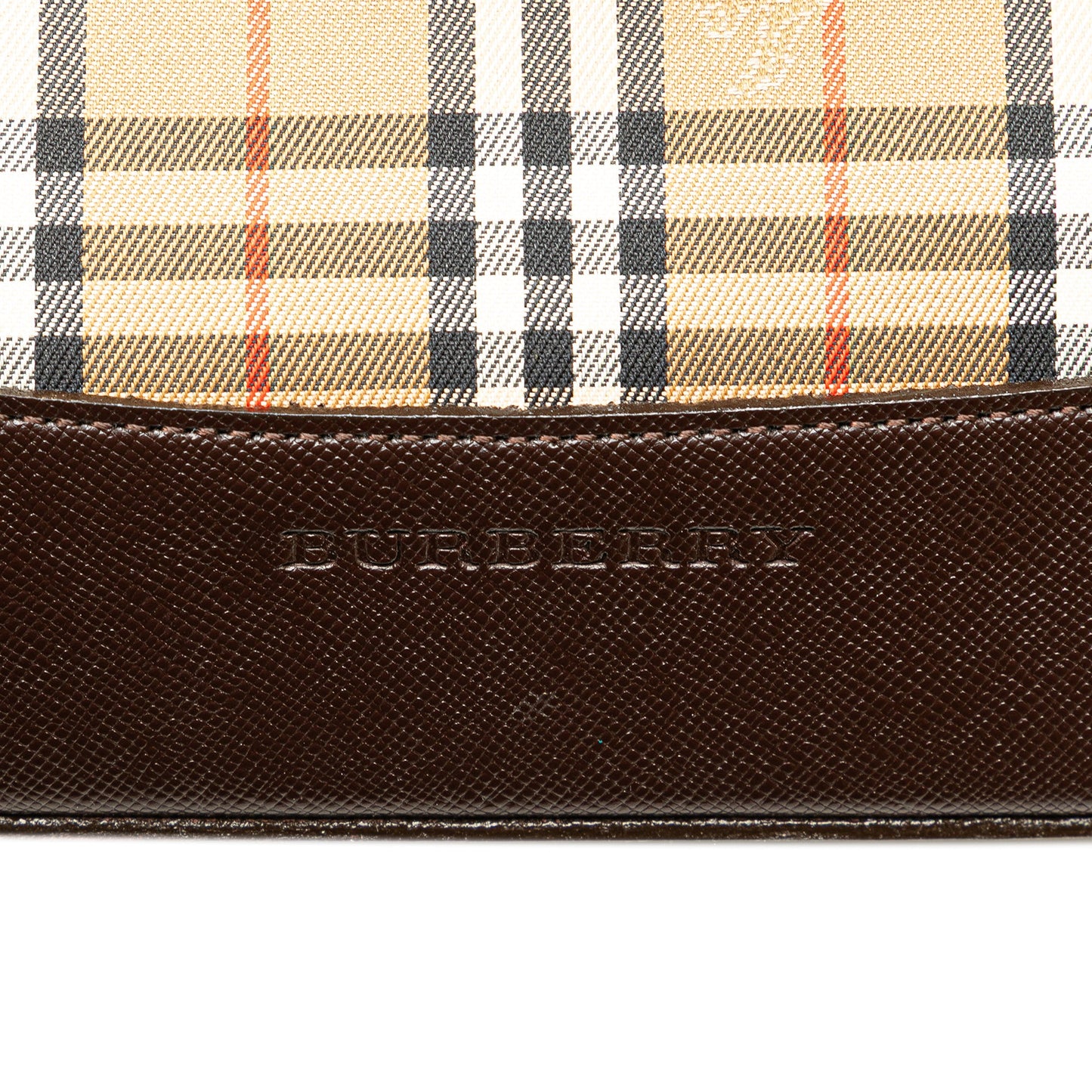 Burberry Haymarket Check Canvas Tote