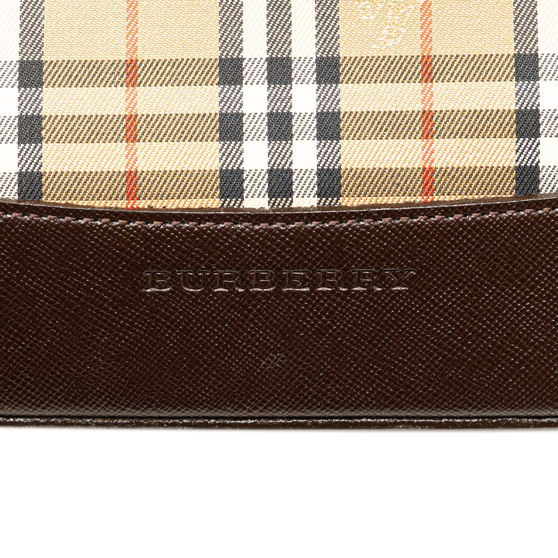 Burberry Haymarket Check Canvas Tote