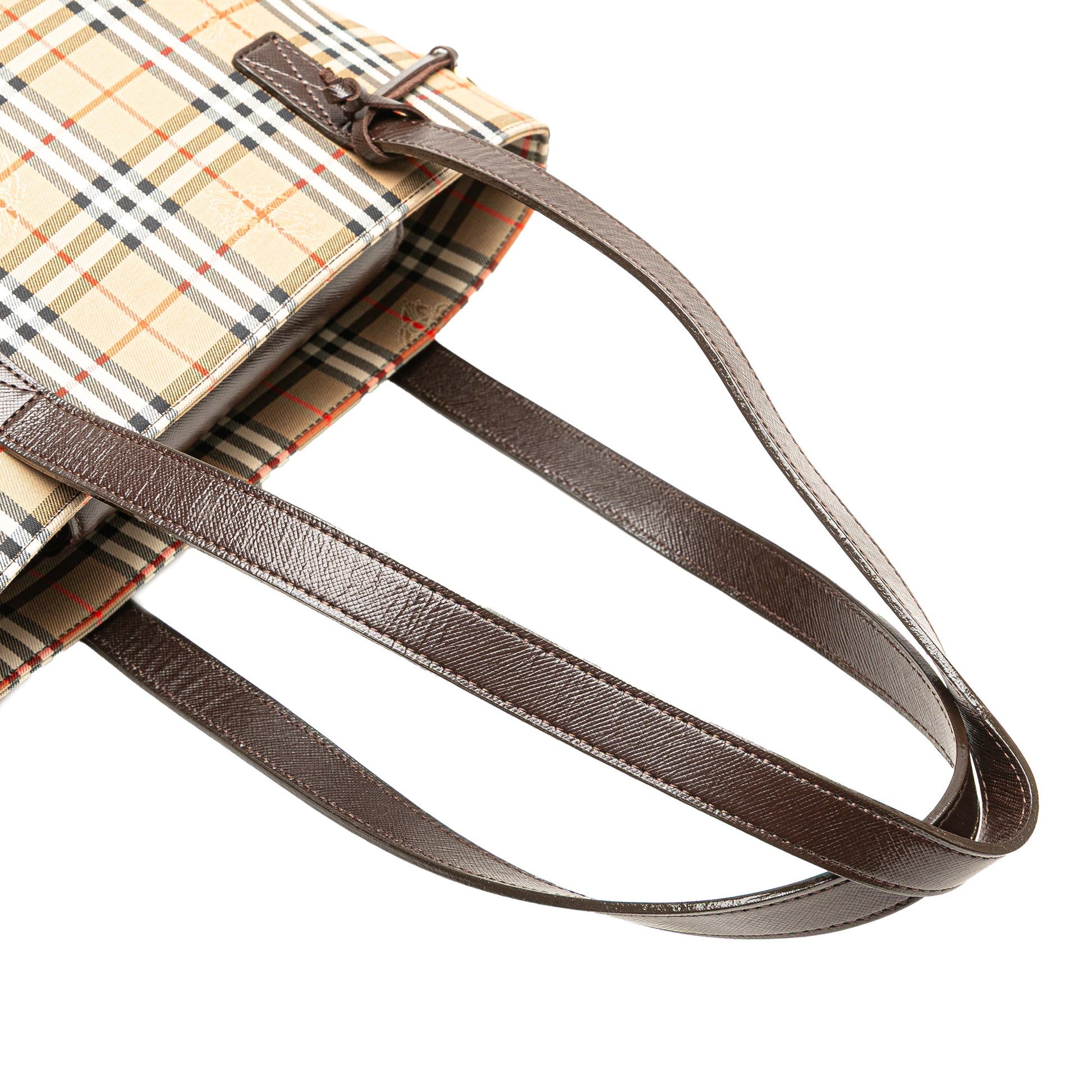 Burberry Haymarket Check Canvas Tote