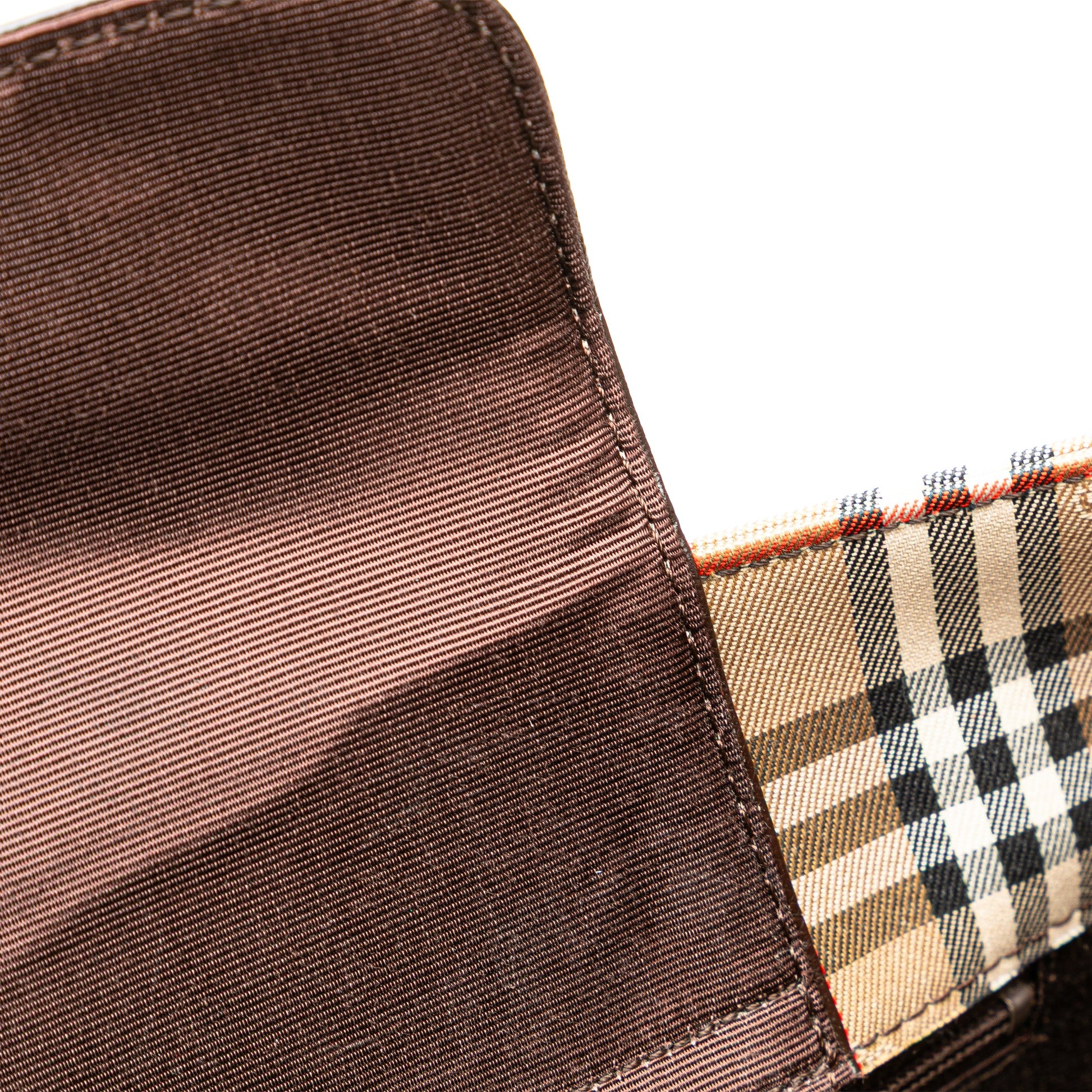 Burberry Haymarket Check Canvas Tote