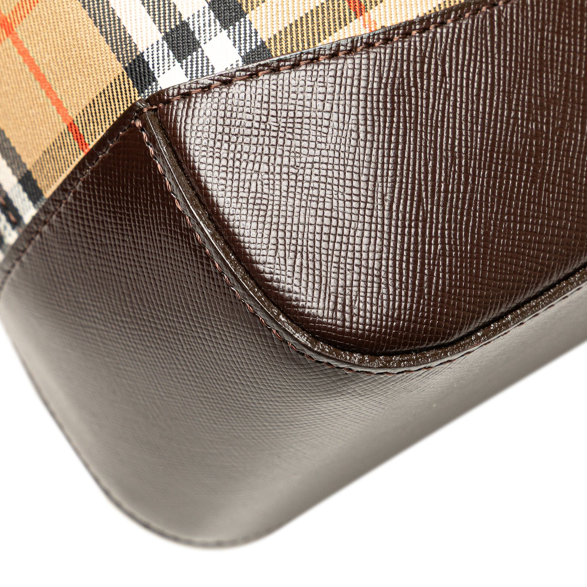 Burberry Haymarket Check Canvas Tote