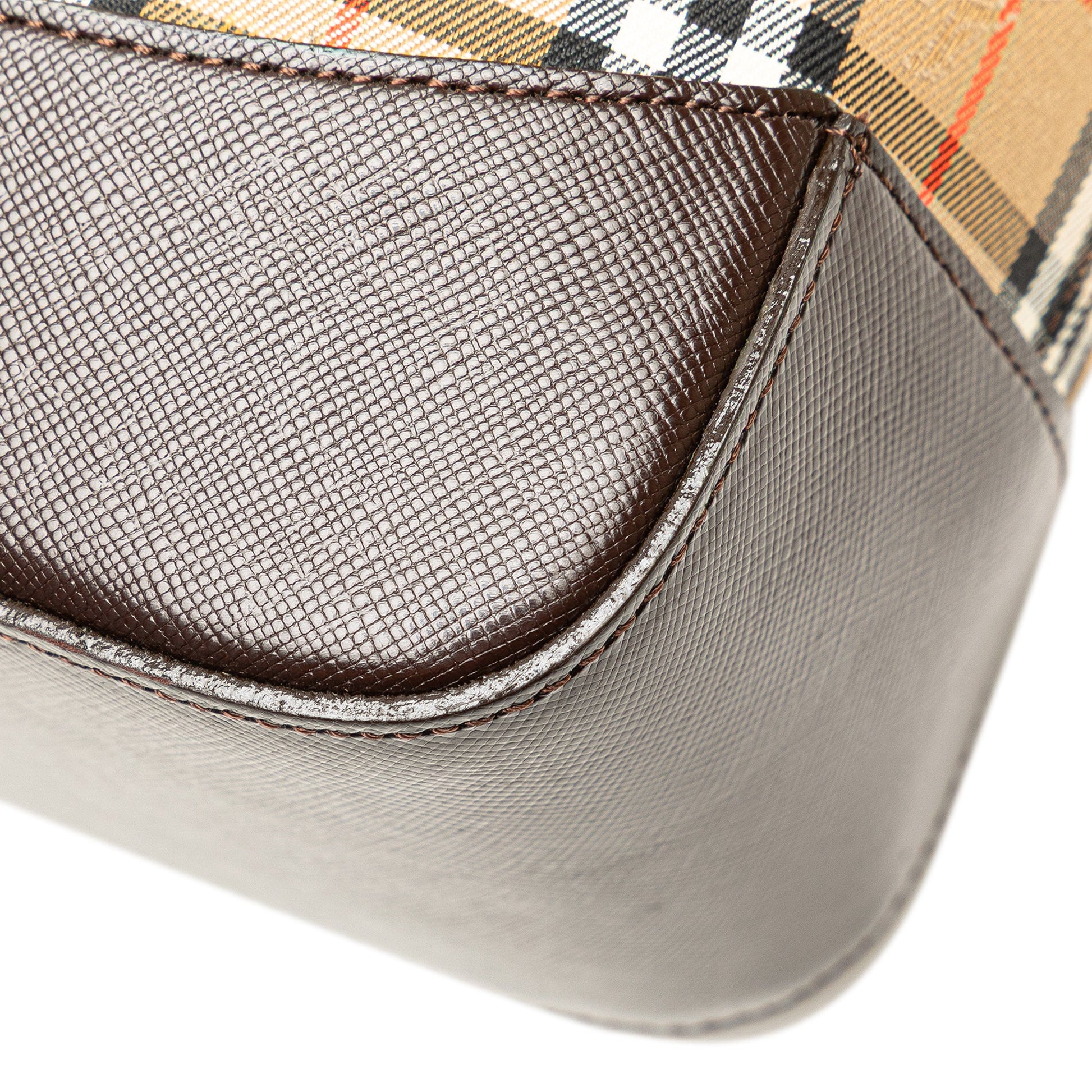 Burberry Haymarket Check Canvas Tote