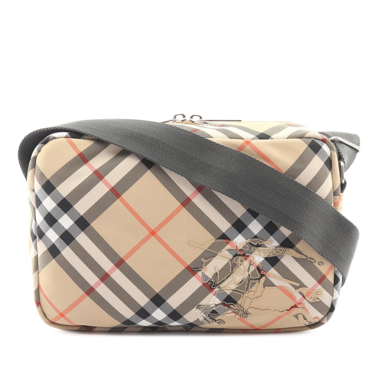 Burberry Supernova Check Canvas Crossbody