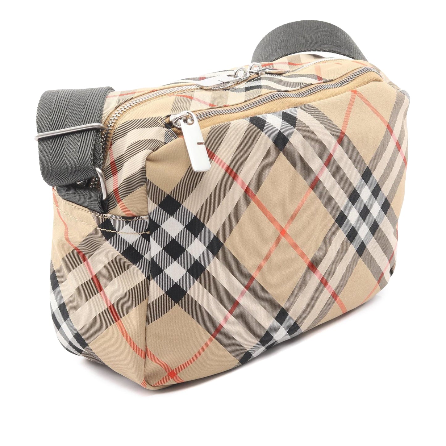 Burberry Supernova Check Canvas Crossbody