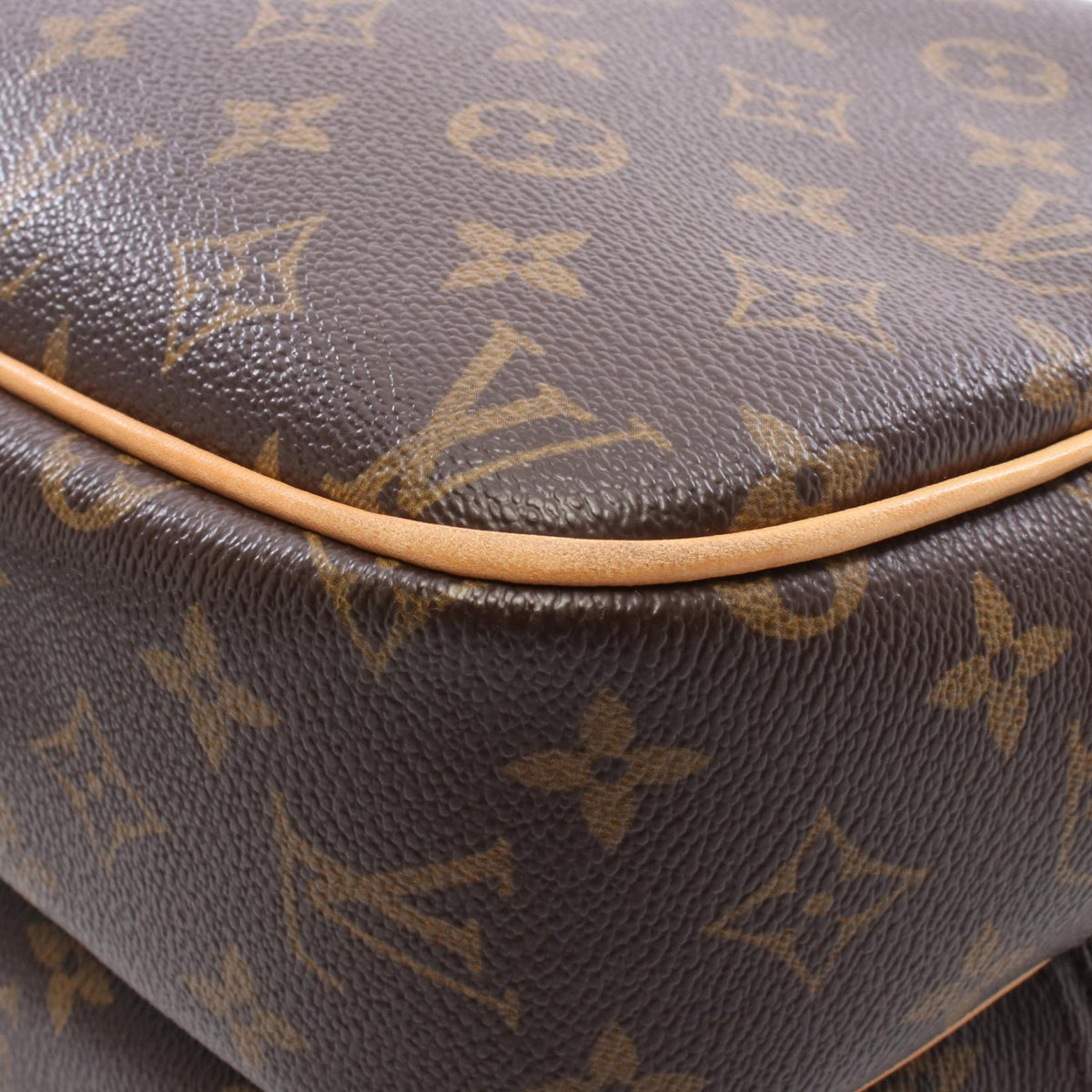 Louis Vuitton Monogram Reporter PM — Brown