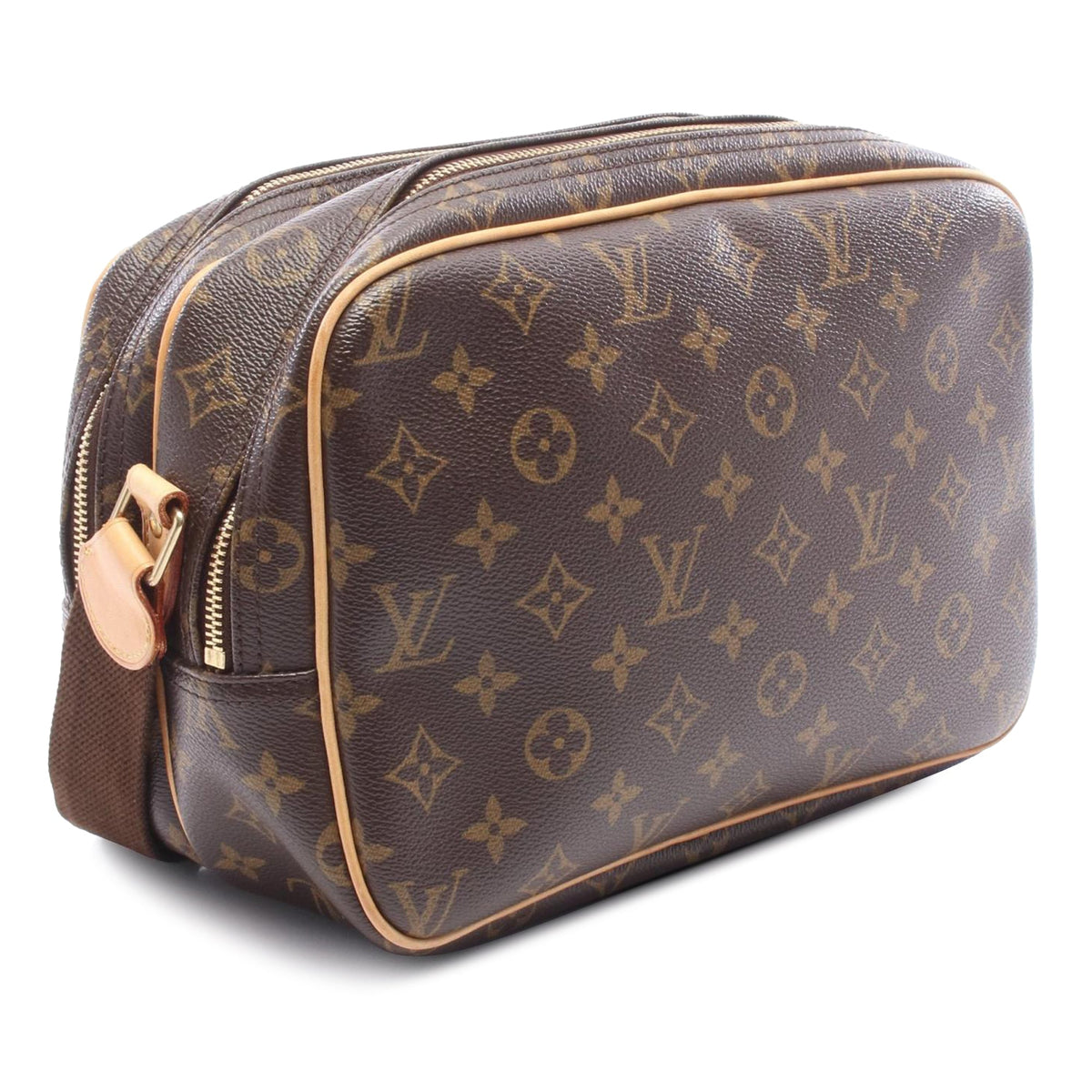 Louis Vuitton Monogram Reporter PM — Brown