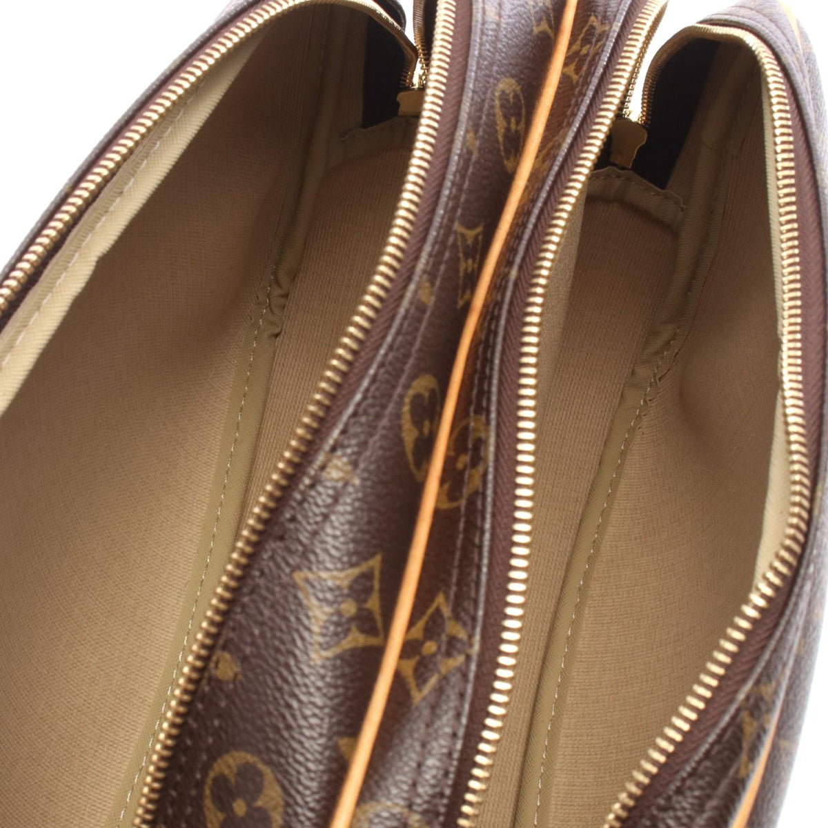 Louis Vuitton Monogram Reporter PM — Brown