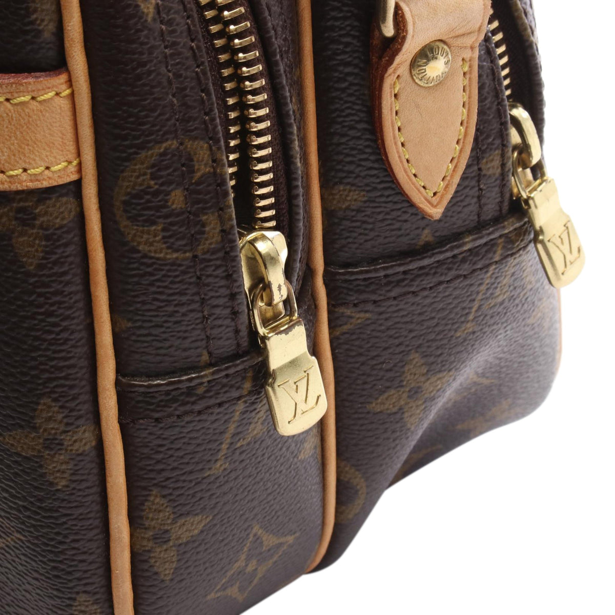 Louis Vuitton Monogram Reporter PM — Brown