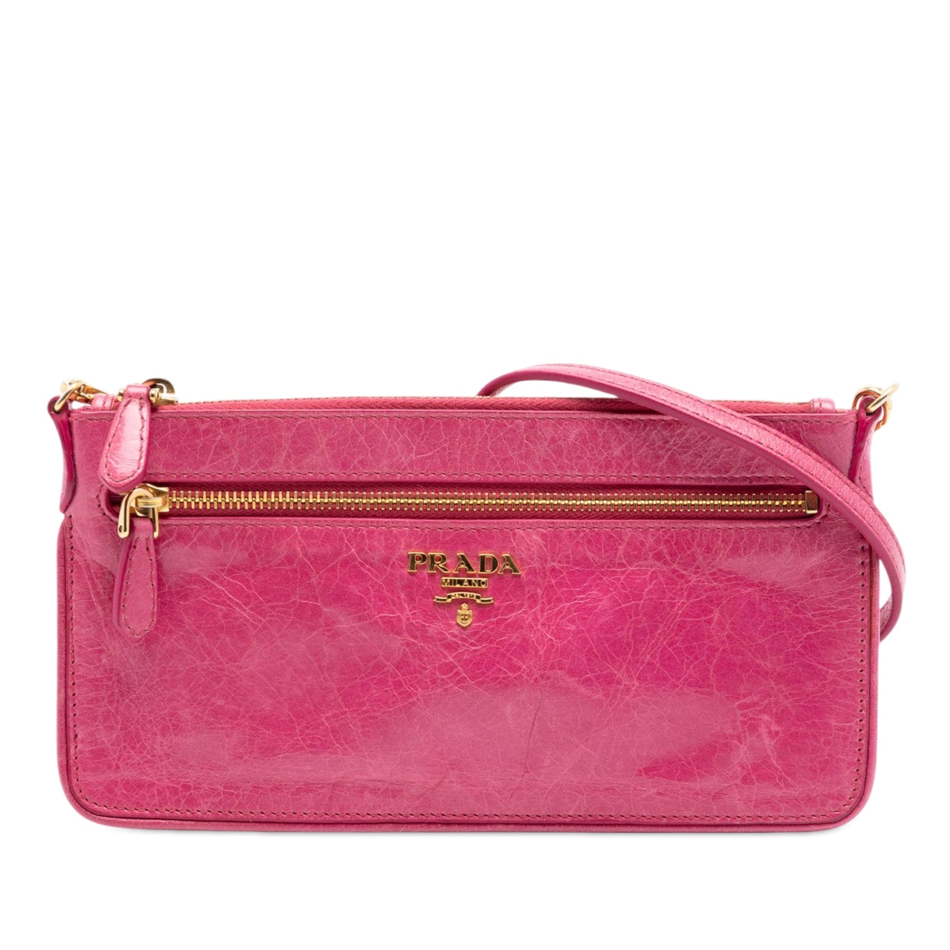 Prada Vitello Shine Crossbody
