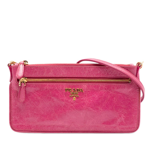 Prada Vitello Shine Crossbody
