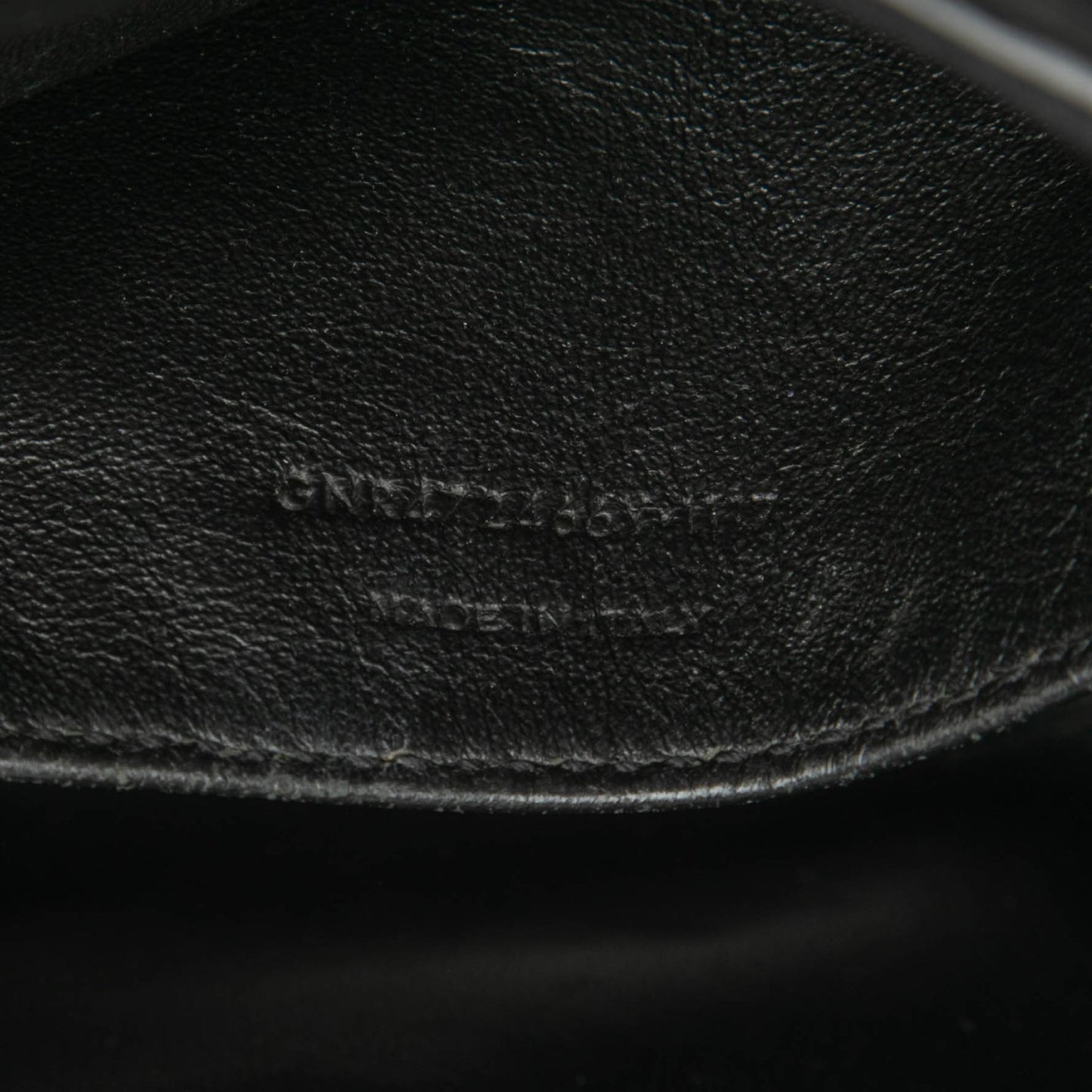 Baby Leather Monogram Cabas Satchel