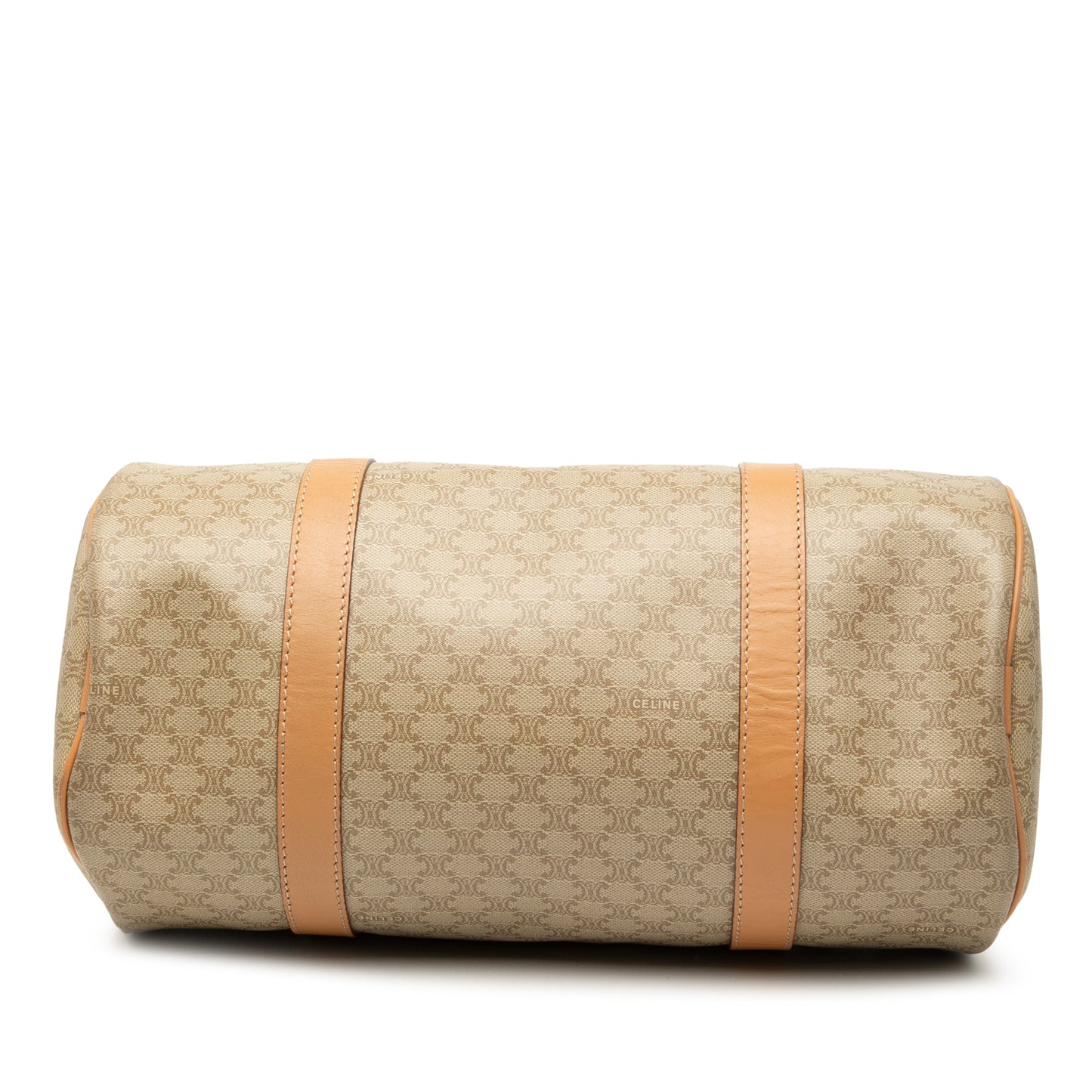Celine Macadam Coated Canvas Shoulder Bag