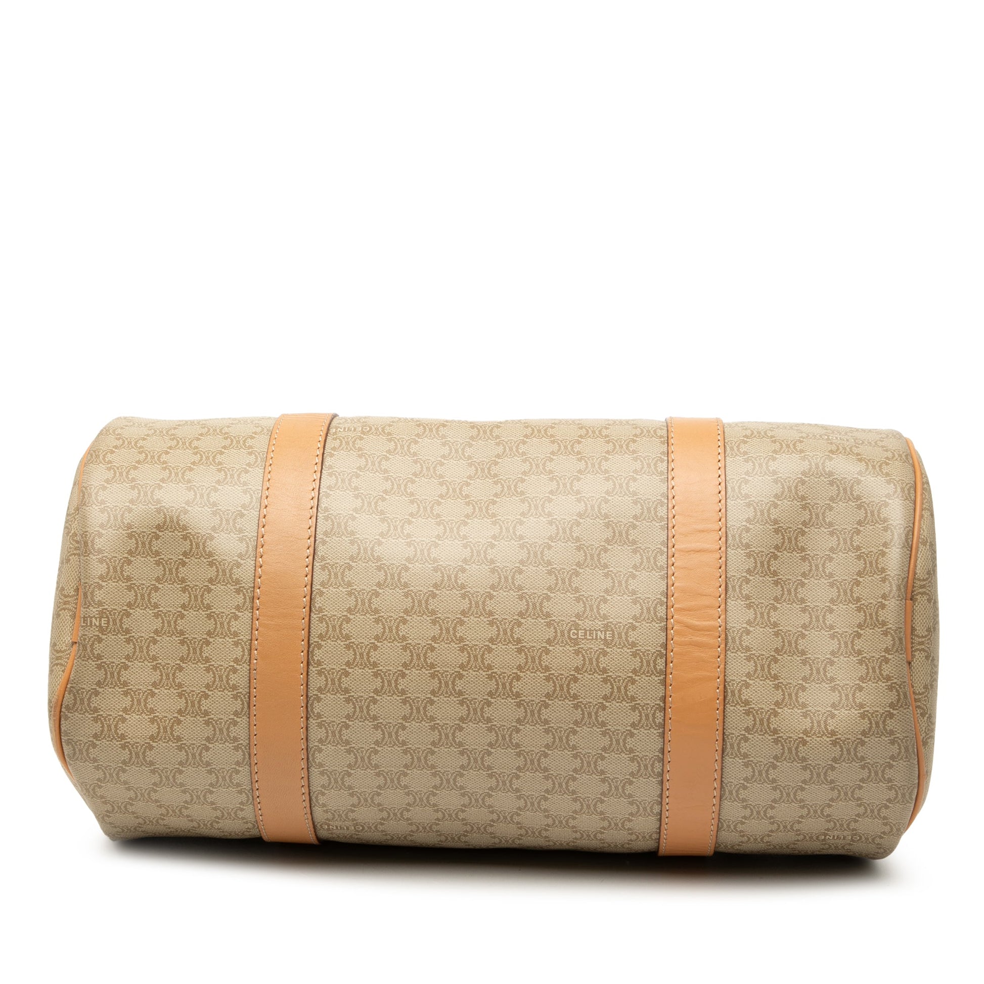 Celine Macadam Coated Canvas Shoulder Bag