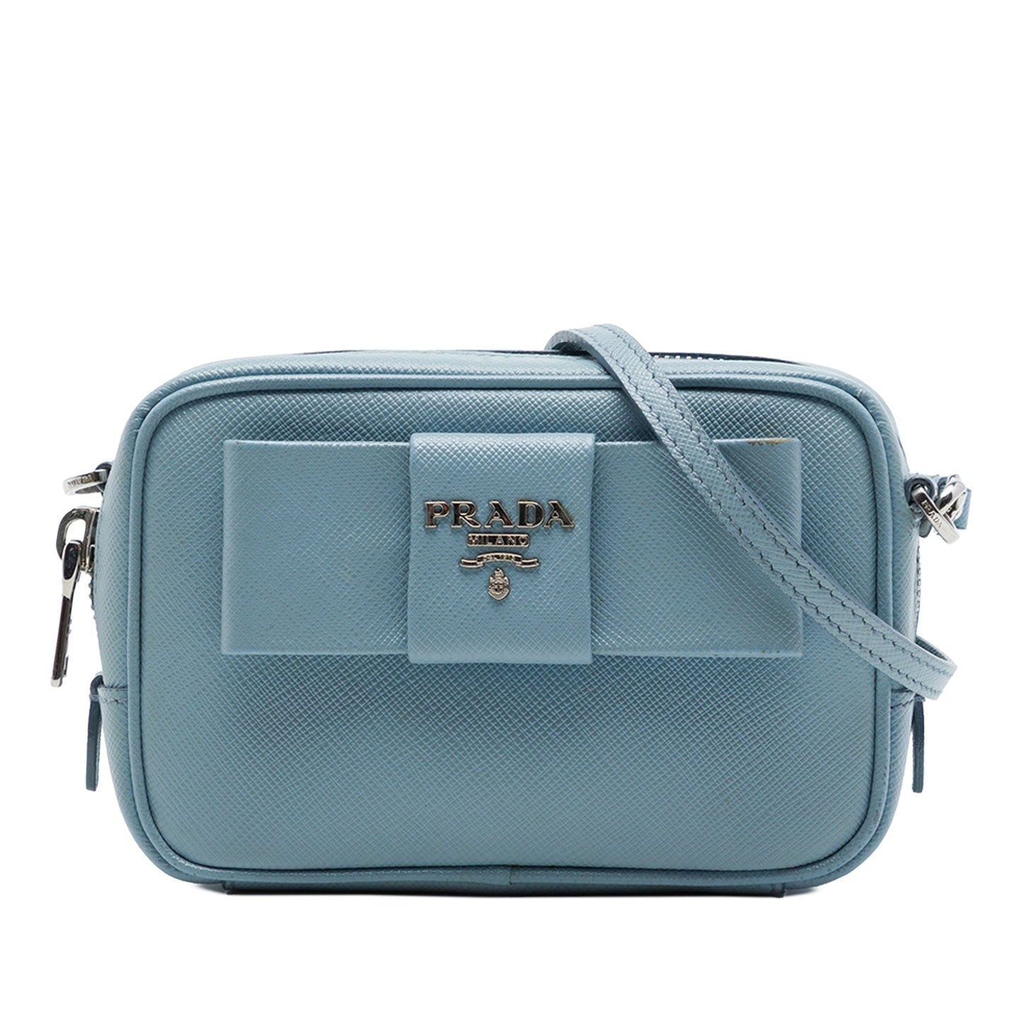 Prada Saffiano Fiocco Bow Camera Bag