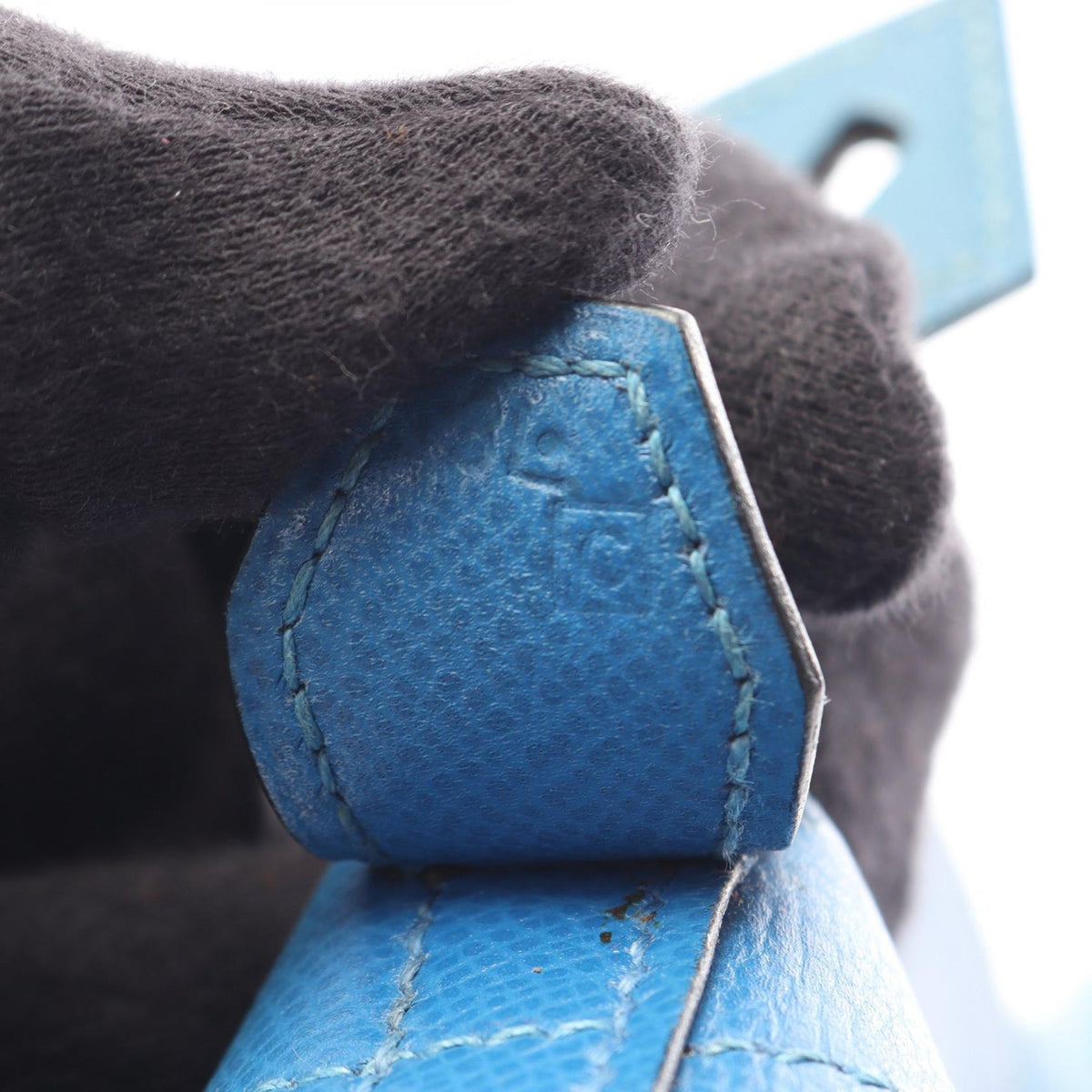 Hermès Courchevel Bolide 35 — Blue